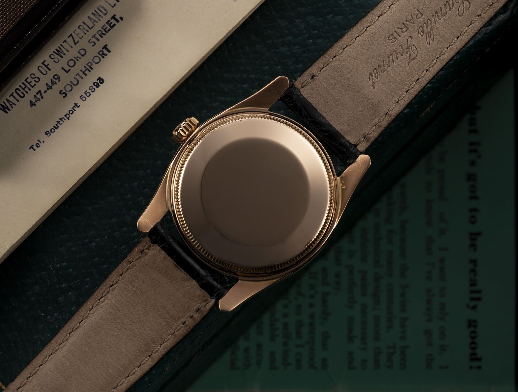ref 6090 | 6090 - 18ct Rose Gold &nbsp;| Rolex Oyster Perpetual