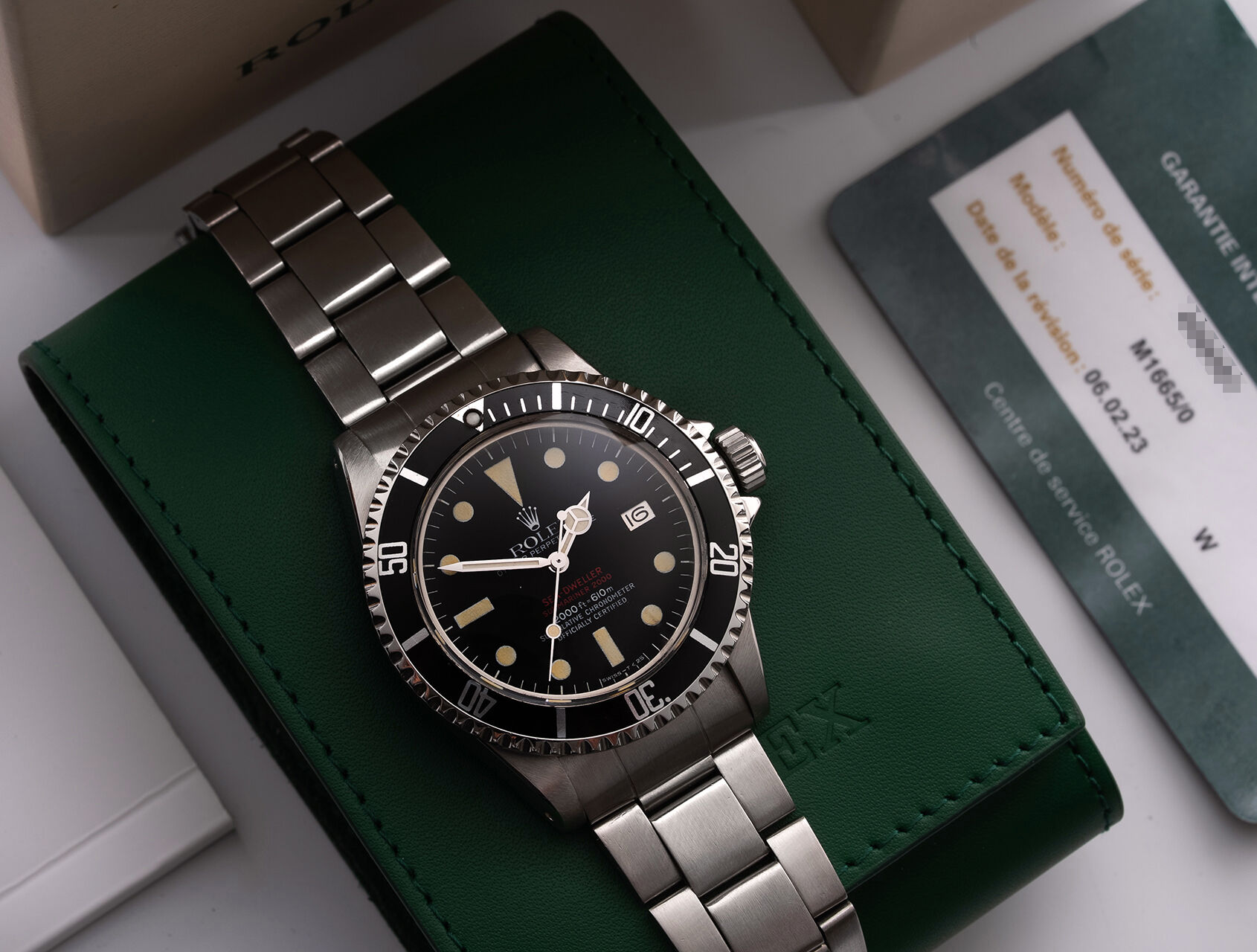 ref 1665 | 1665 - Double Red | Rolex Sea-Dweller