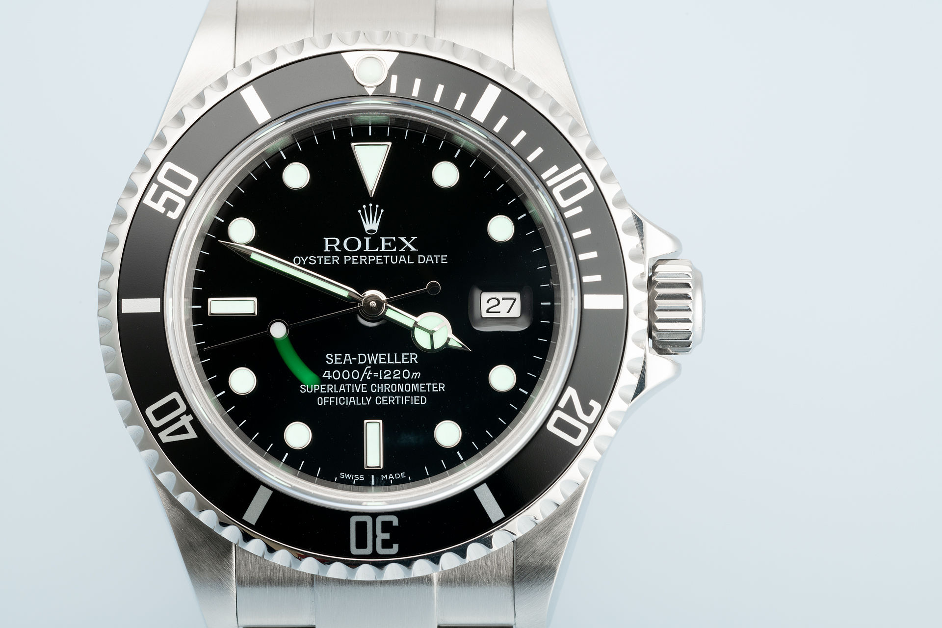 Box & Papers "Aluminium Bezel" | ref 16600 | Rolex Sea-Dweller