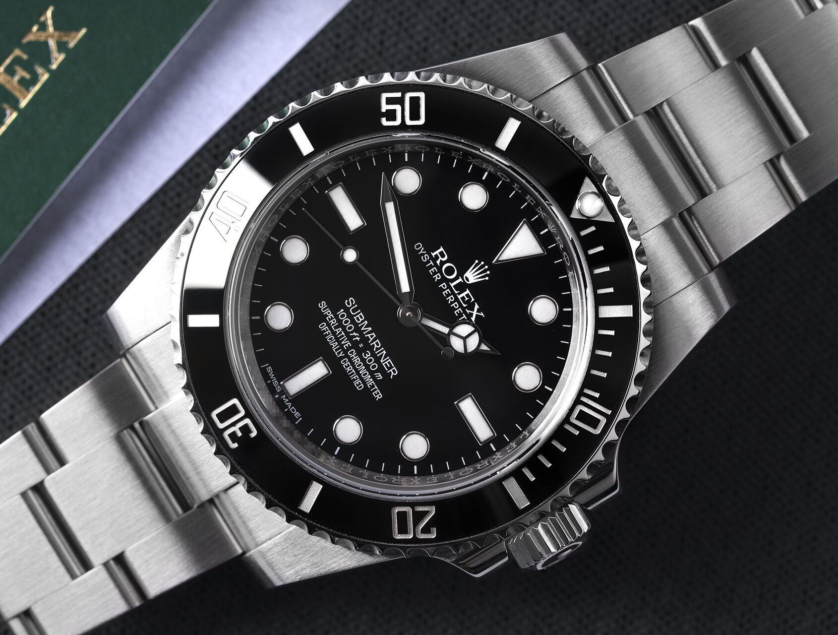 ref 114060 | 114060 - Box & Certificate | Rolex Submariner 