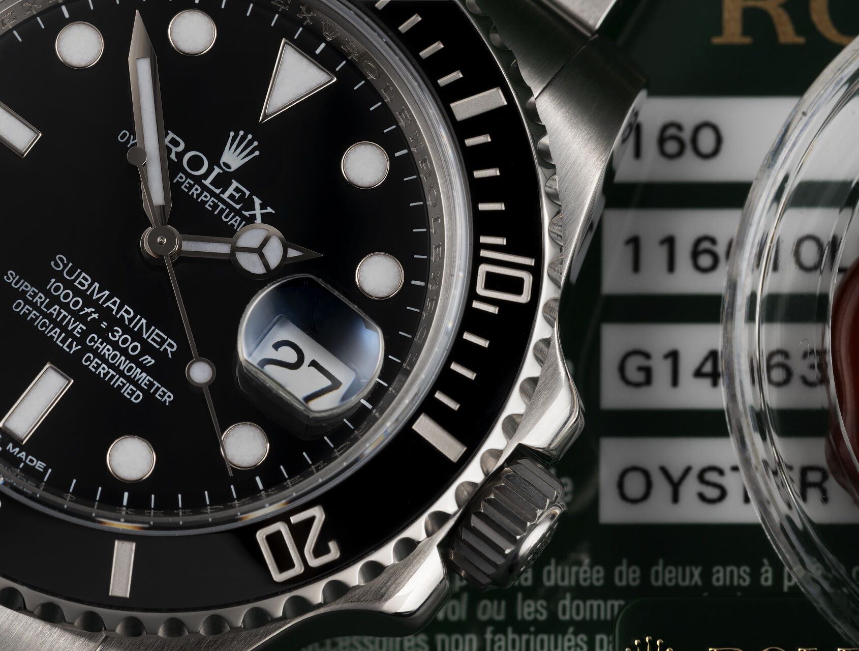 ref 116610LN | 116610LN - Box & Certificate | Rolex Submariner Date