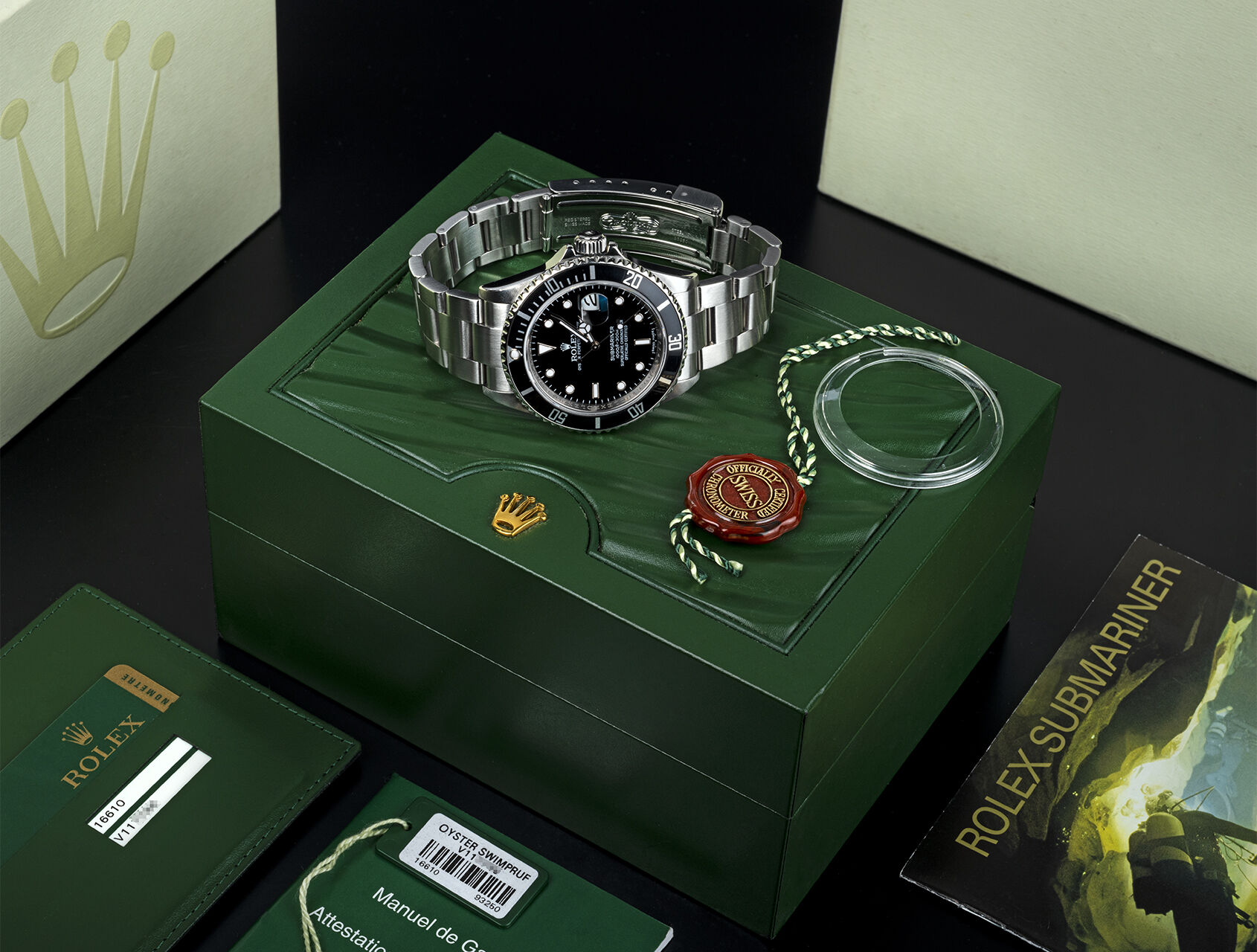 ref 16610 | 16610 - Aluminium | Rolex Submariner Date