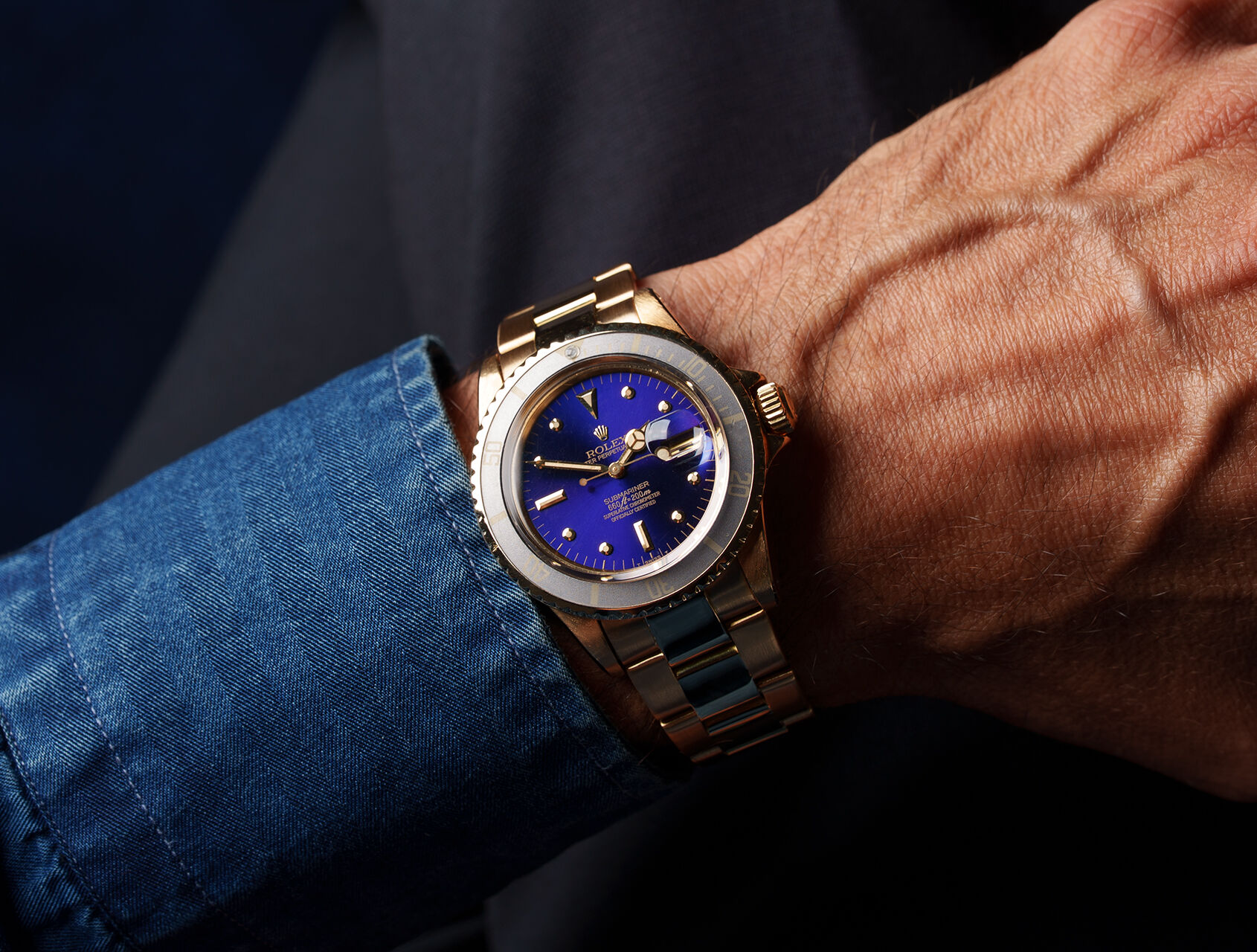 ref 1680 | 1680 - Purple Dial | Rolex Submariner Date
