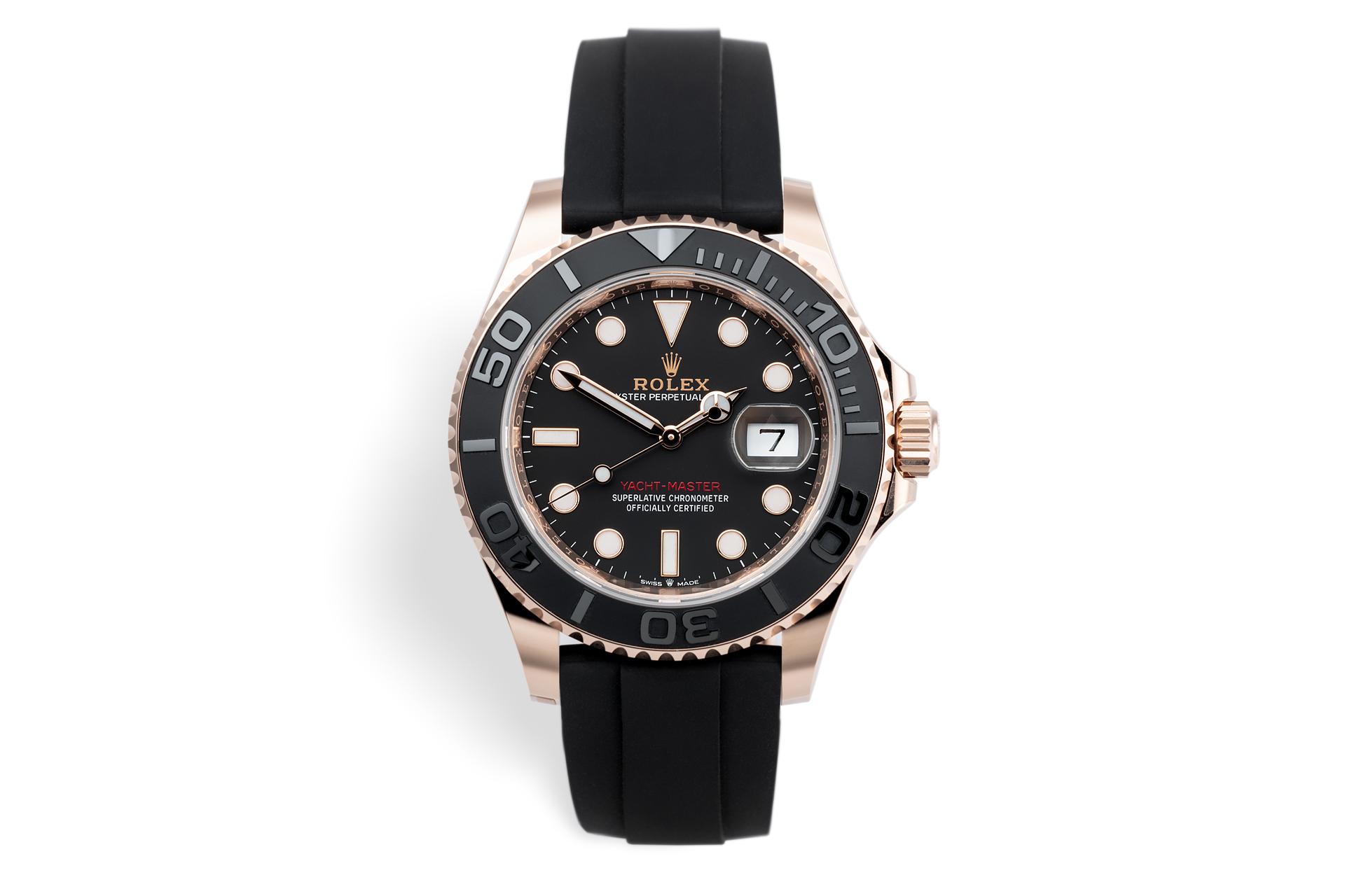 Rolex Yacht-Master Watches | ref 126655 | Brand New 'Oysterflex' | The  Watch Club