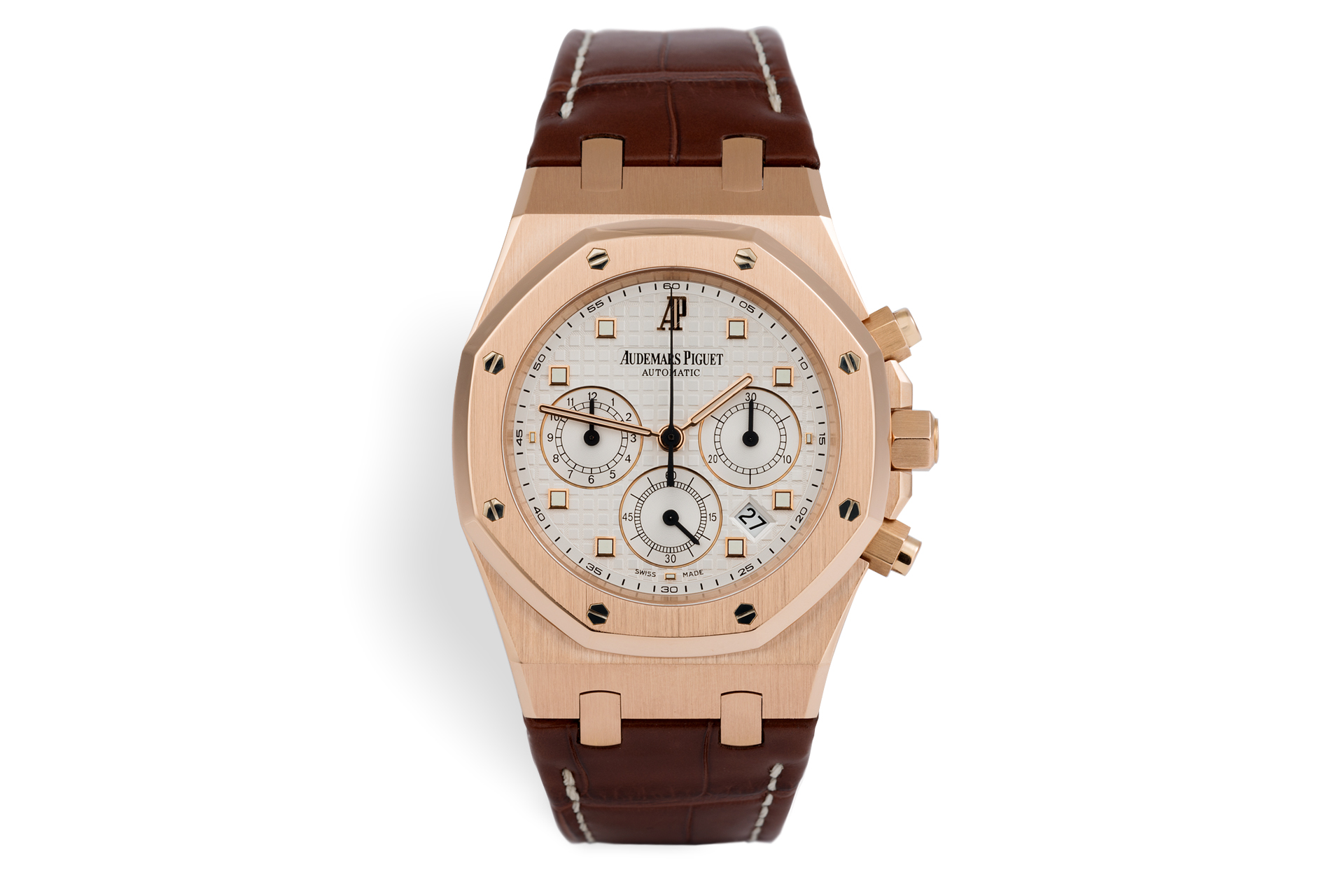 audemars piguet royal oak chronograph rose gold 39mm