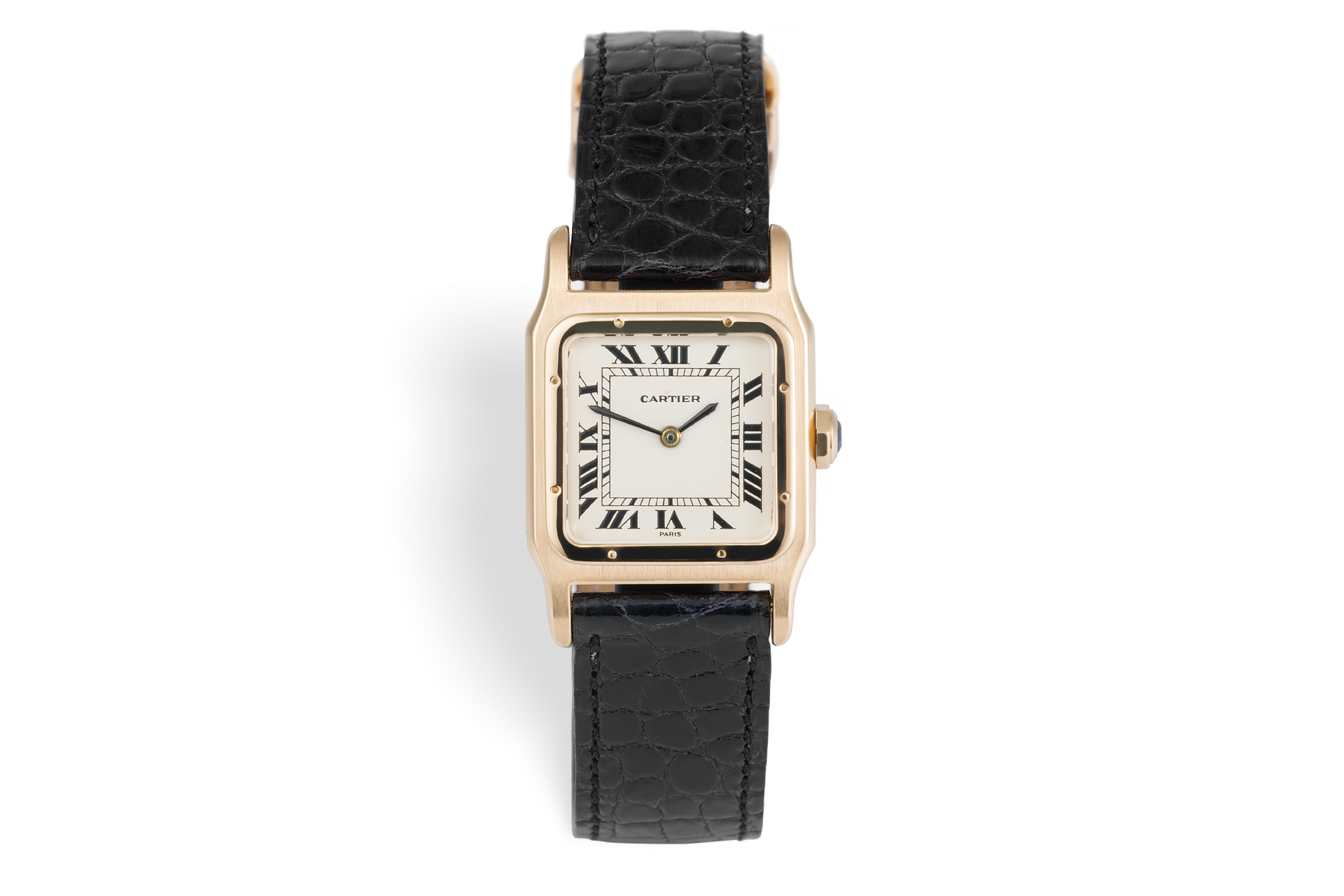 cartier santos dumont yellow gold