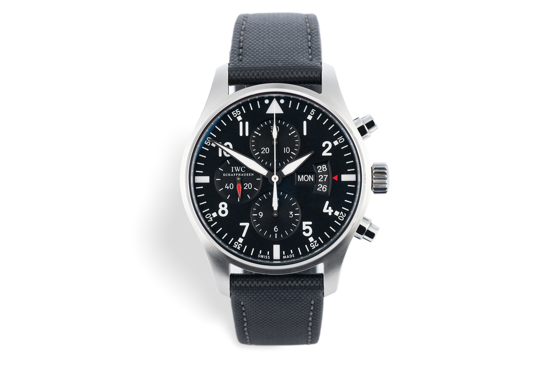 IWC Pilot's Chronograph Watches | ref IW377701 | 43mm 'Box \u0026 Certificate' |  The Watch Club