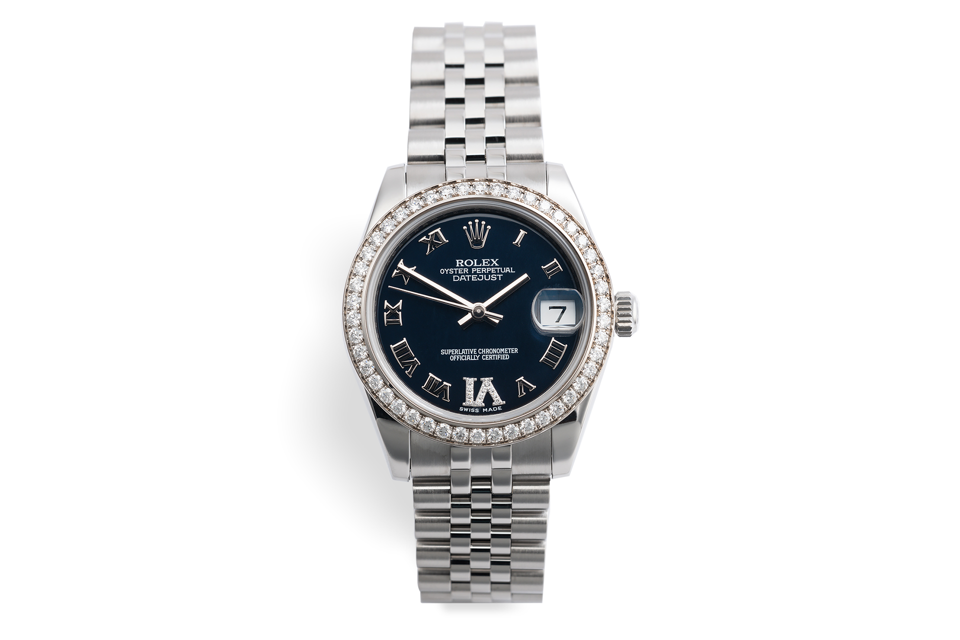 datejust 31 diamond bezel