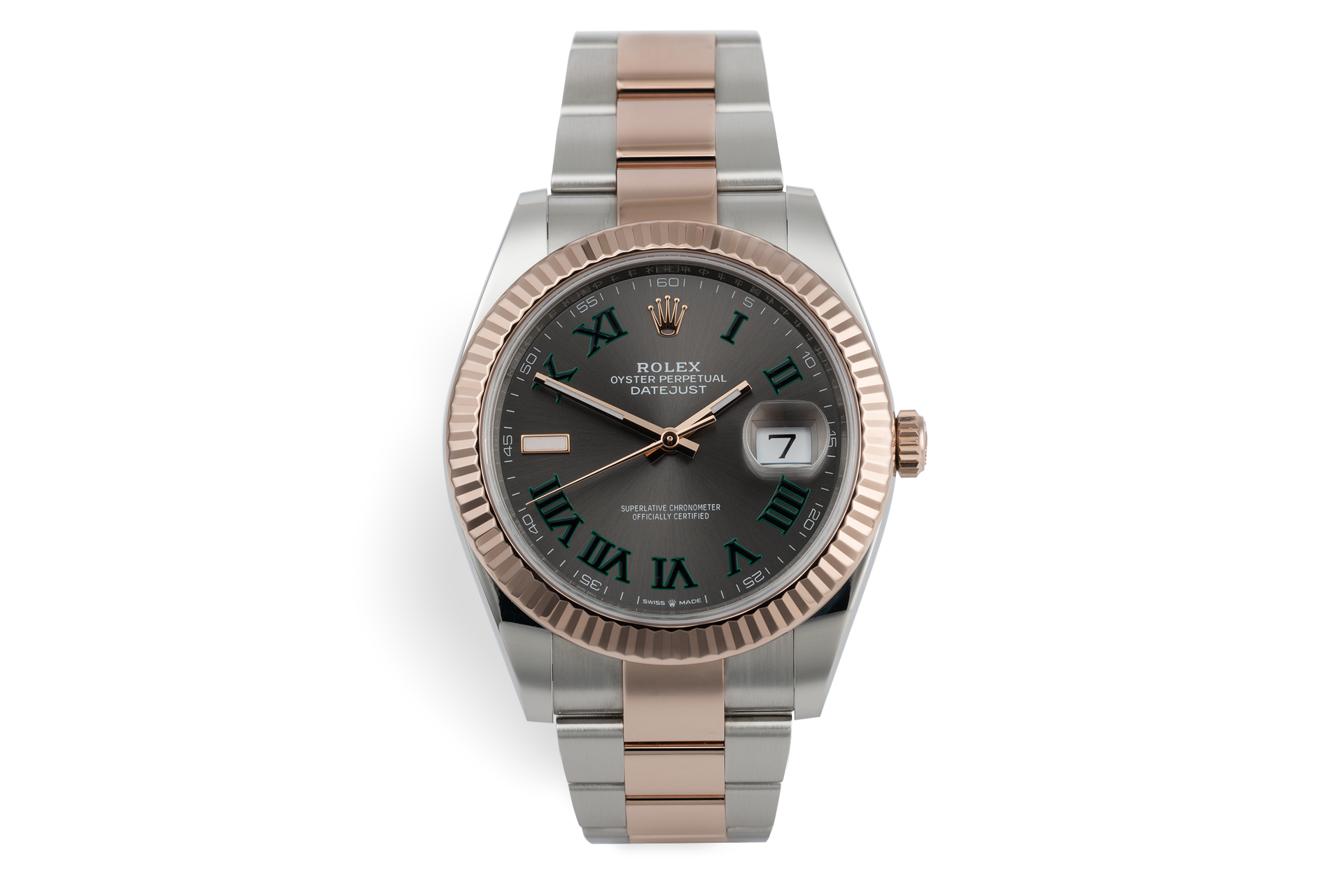 rolex datejust 41 rose