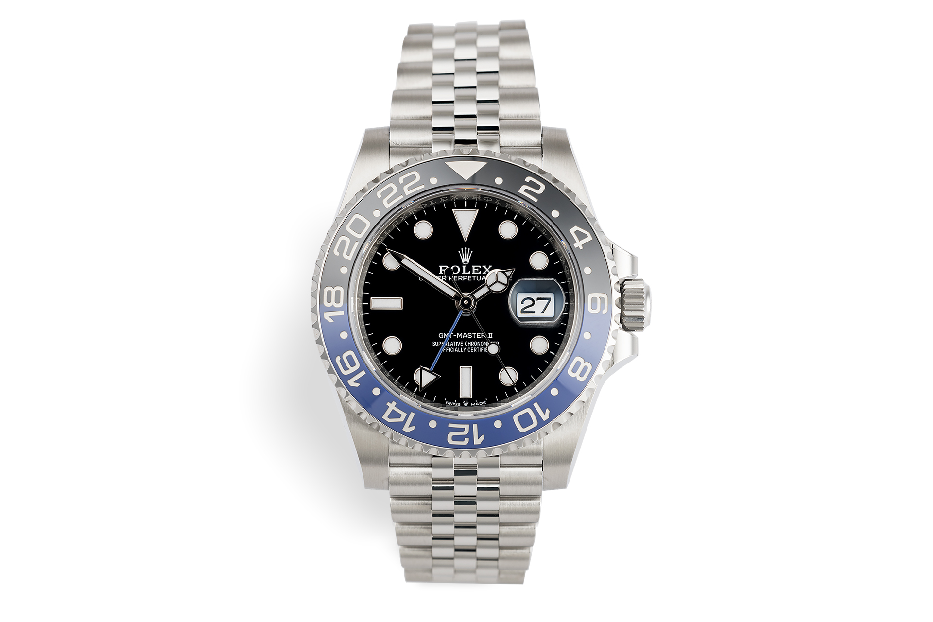 Rolex GMT-Master II Watches | ref 126710BLNR | 'Batman' | The Watch Club