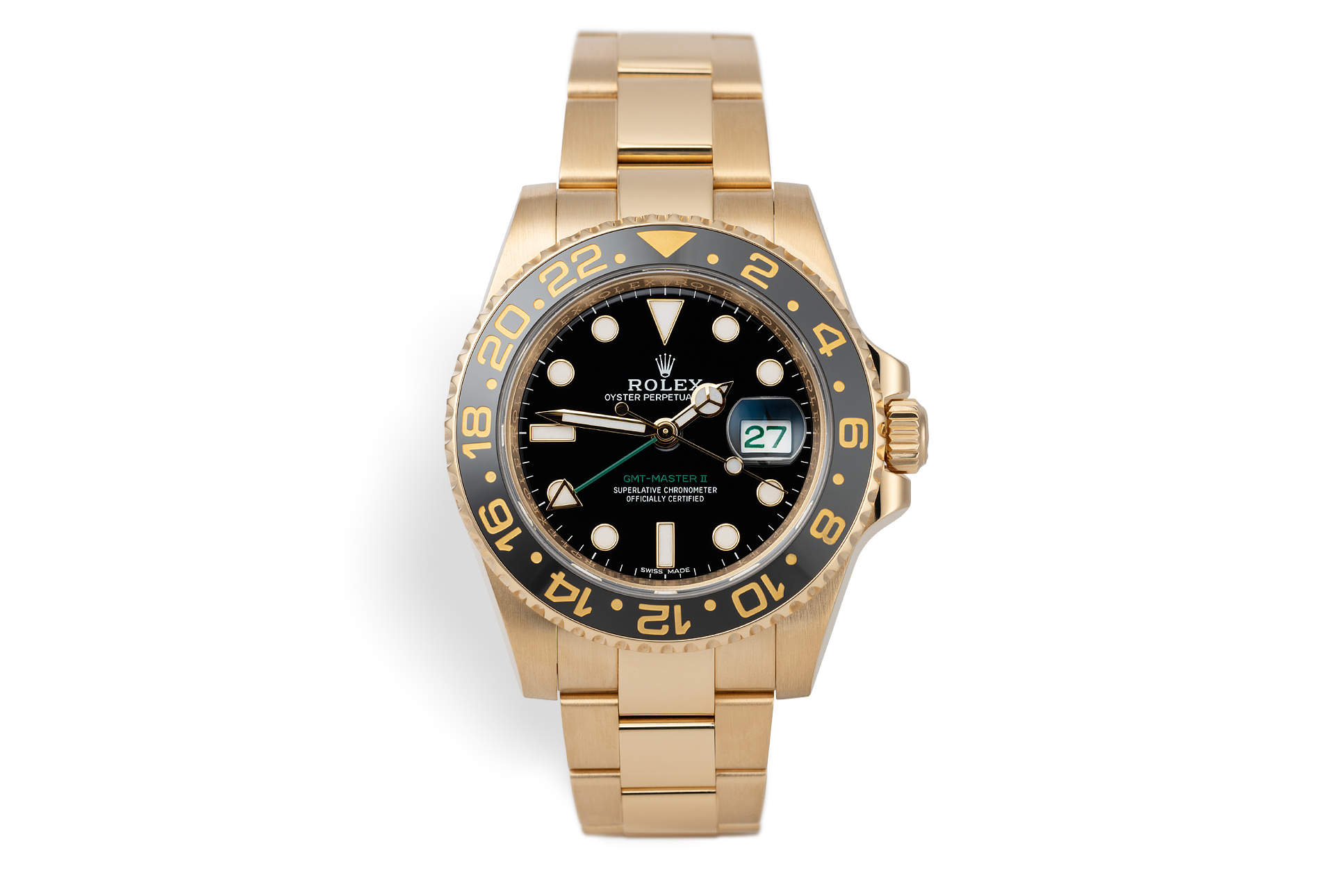 yellow gold gmt master 2