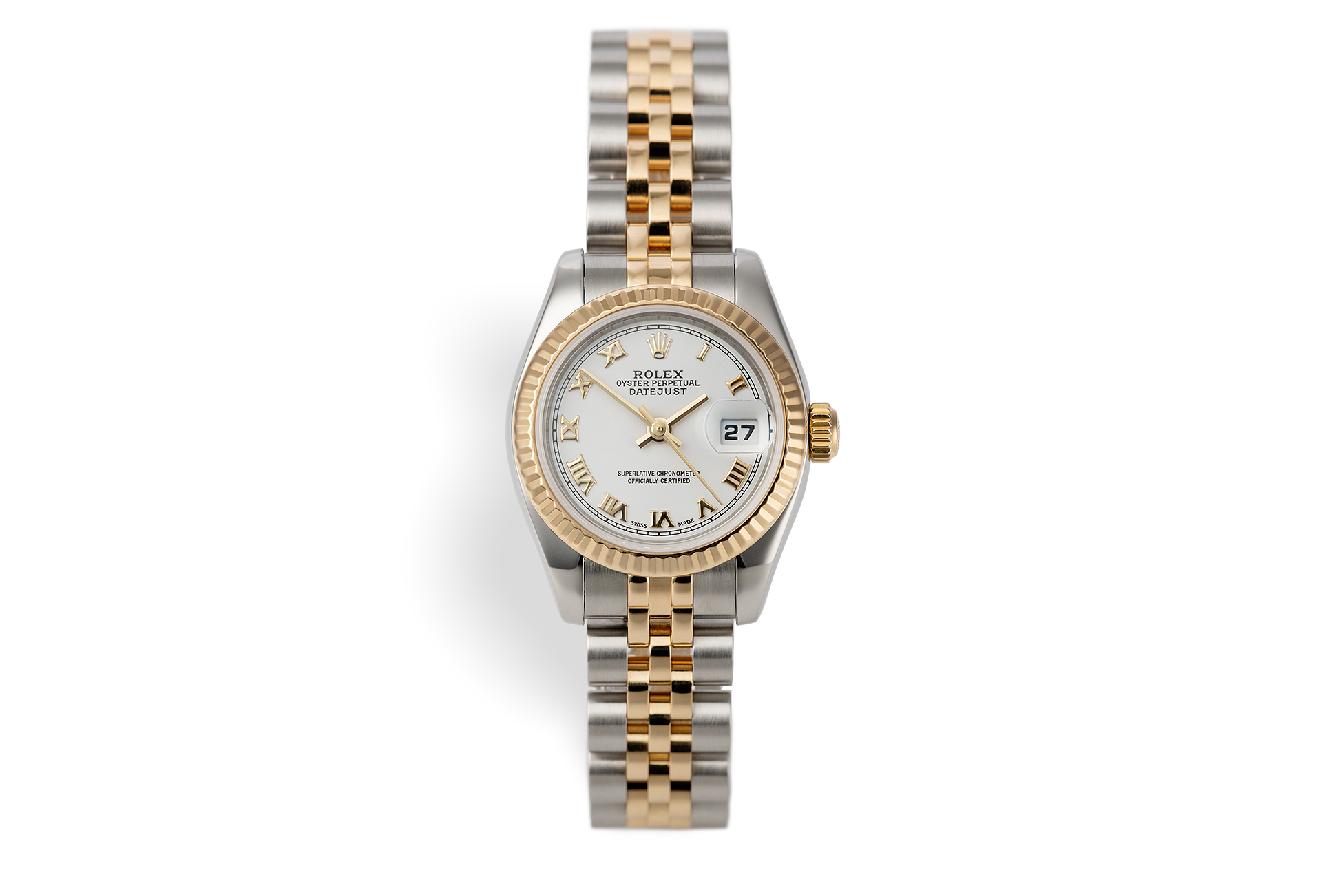 rolex lady datejust second hand