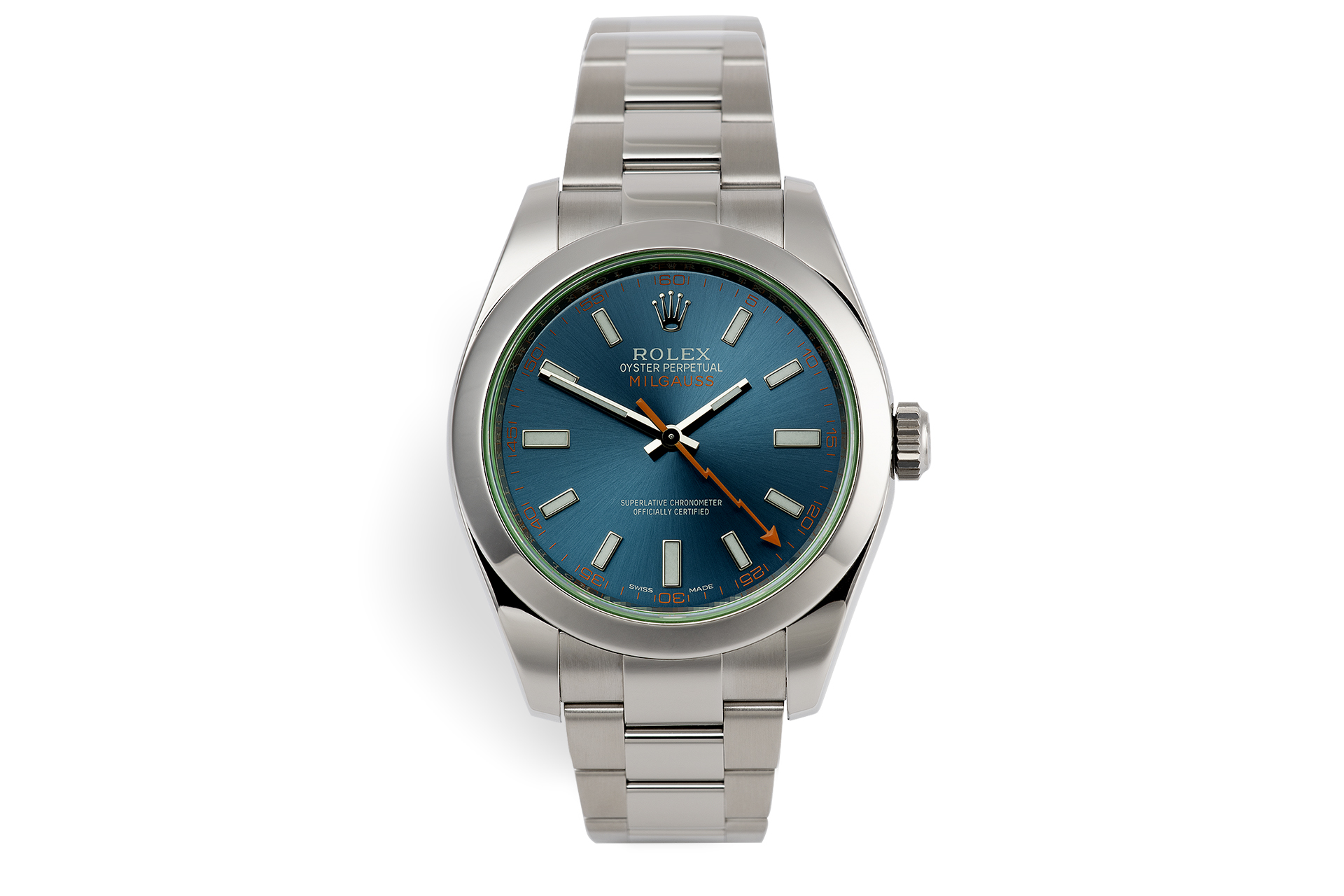 Rolex Milgauss Watches | ref 116400GV | Box \u0026 Certificate | The Watch Club