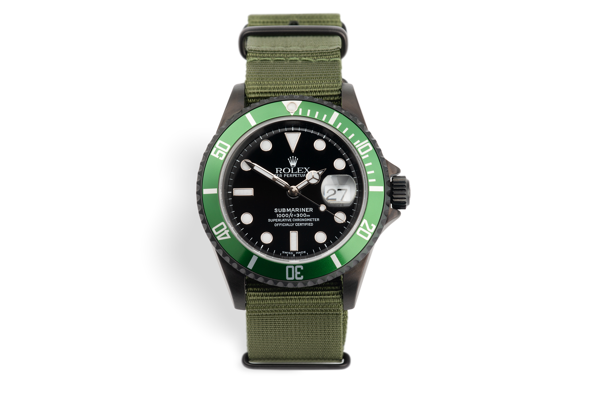 rolex hulk nato
