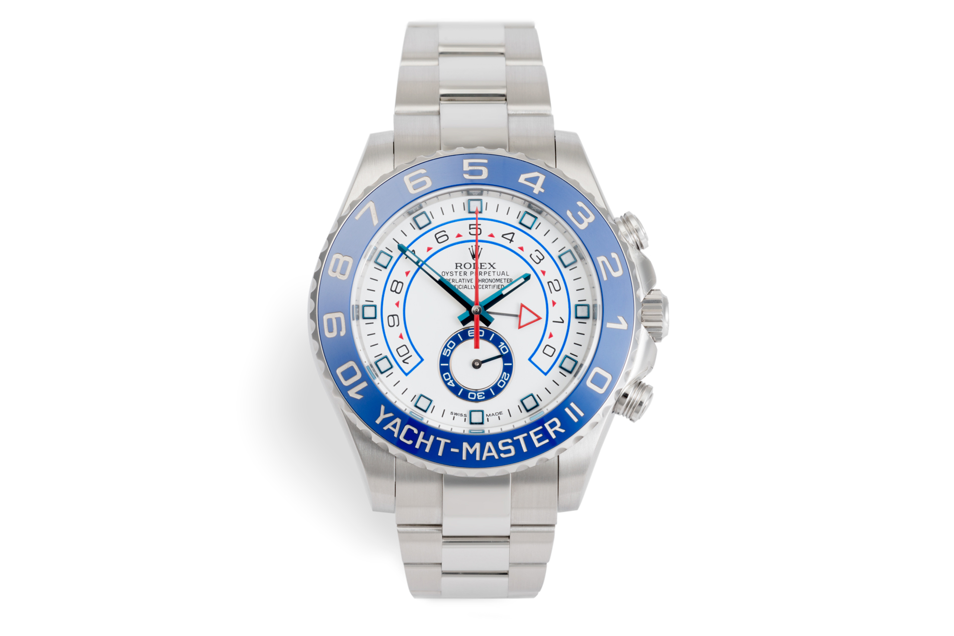 yacht master 2 silver