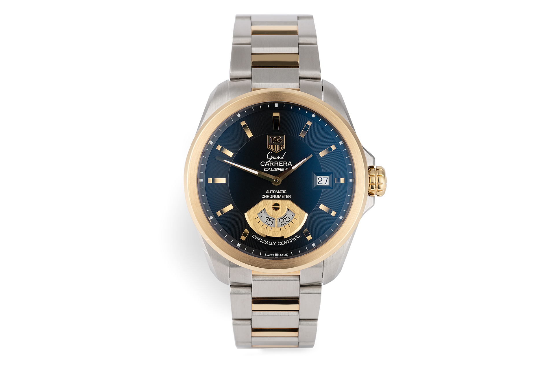 tag heuer carrera calibre 6 rose gold