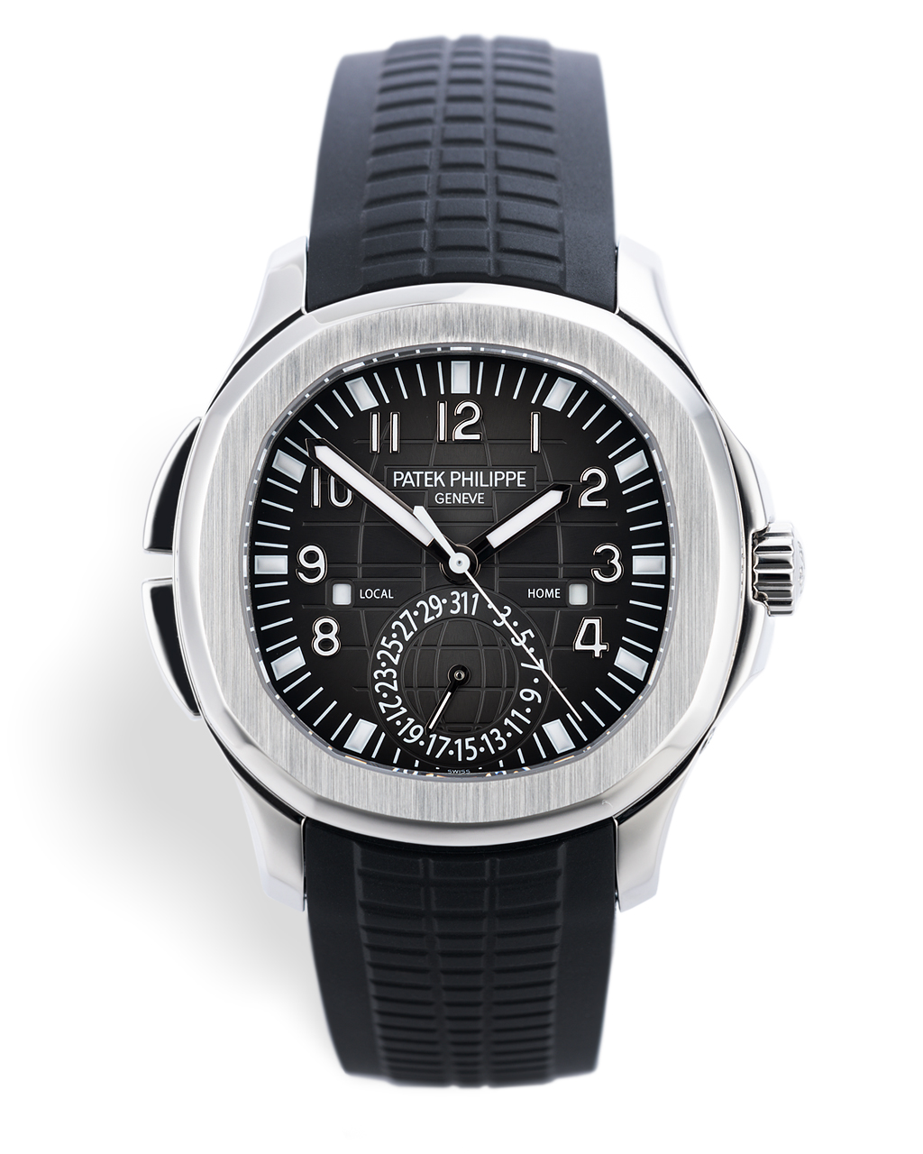 Patek Philippe Aquanaut Travel Time Watches | ref 5164A-001 | Box & Papers | The Watch Club