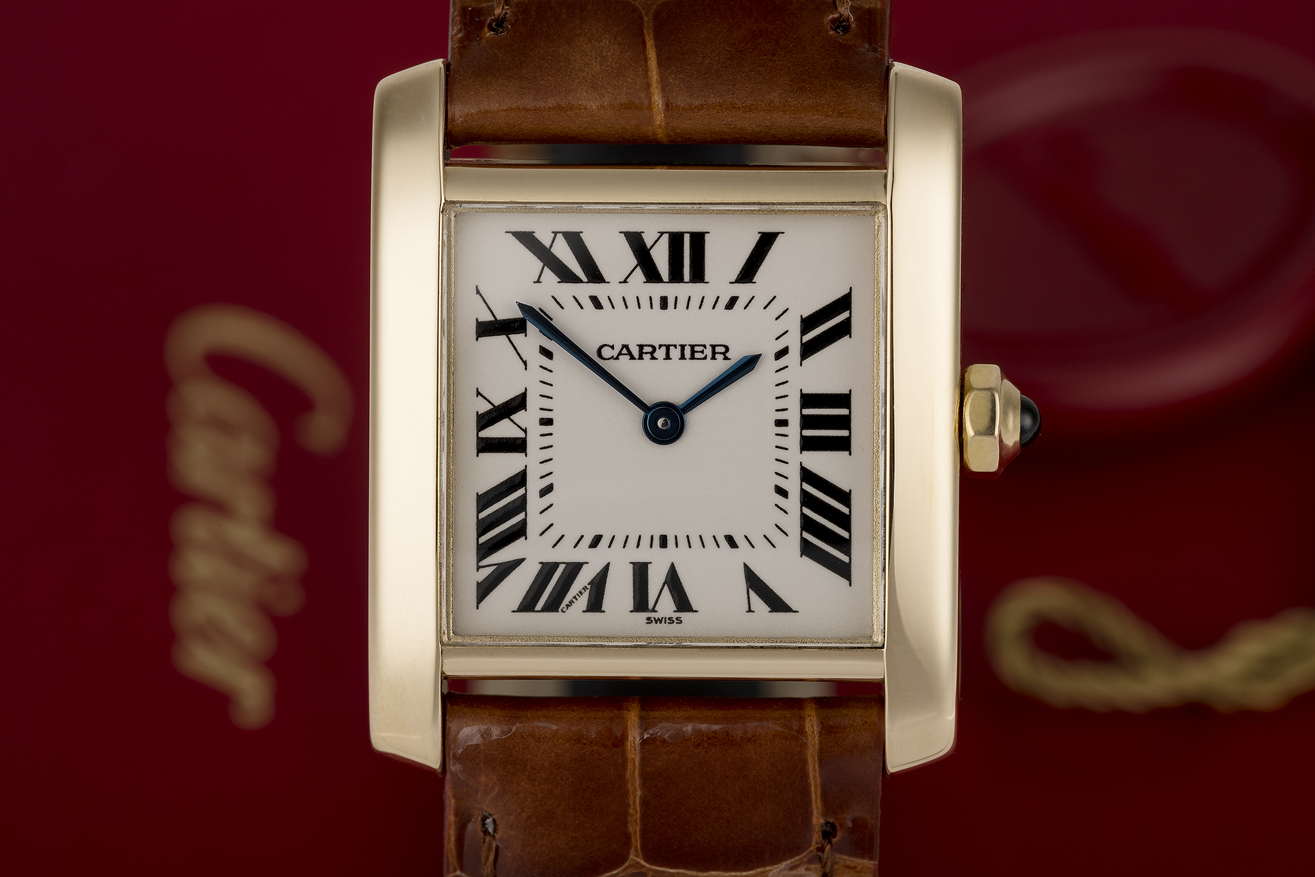 Cartier Tank Francaise Medium 18ct Yellow Gold Watch