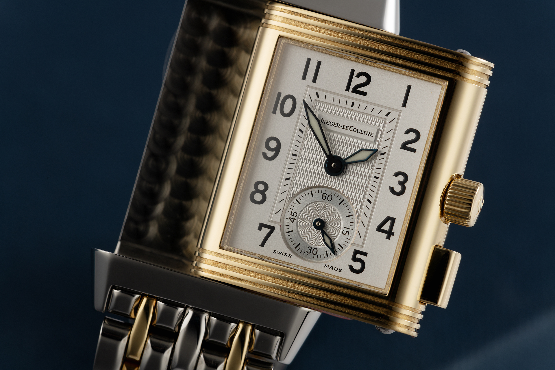 JaegerleCoultre Reverso Watches ref 255.5.82 18ct Gold & Steel