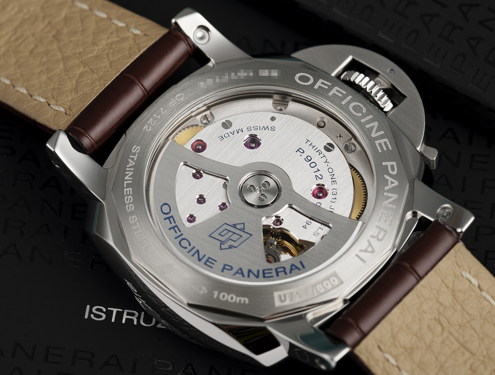 Panerai Luminor 1950 3-Day GMT Watches | ref PAM01537 | PAM 01537 - Box ...