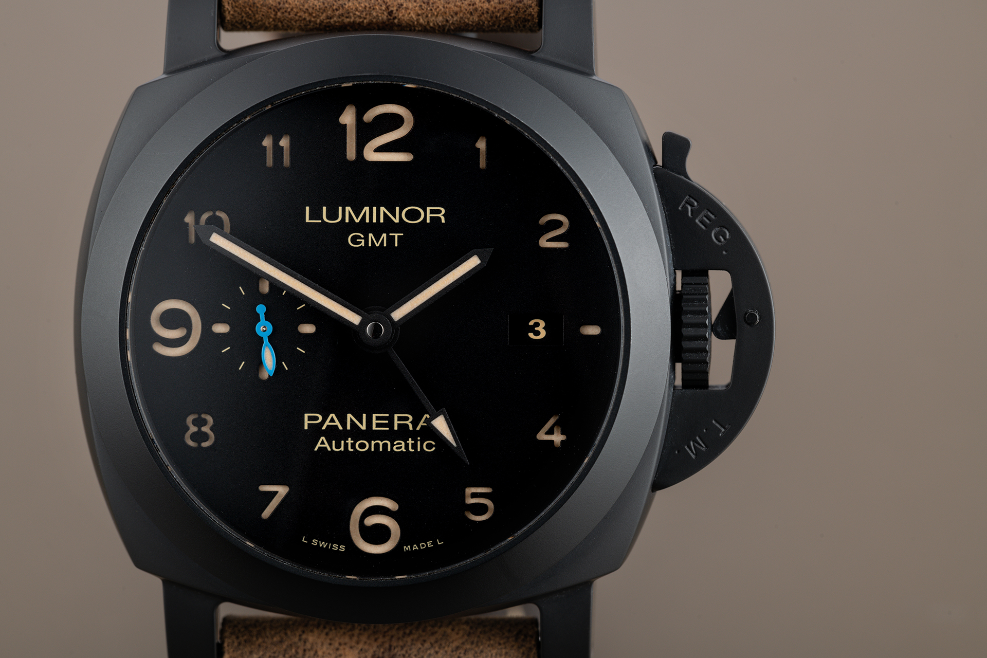 Panerai Luminor GMT Watches | ref Pam 01441 | '45mm Ceramic' | The ...