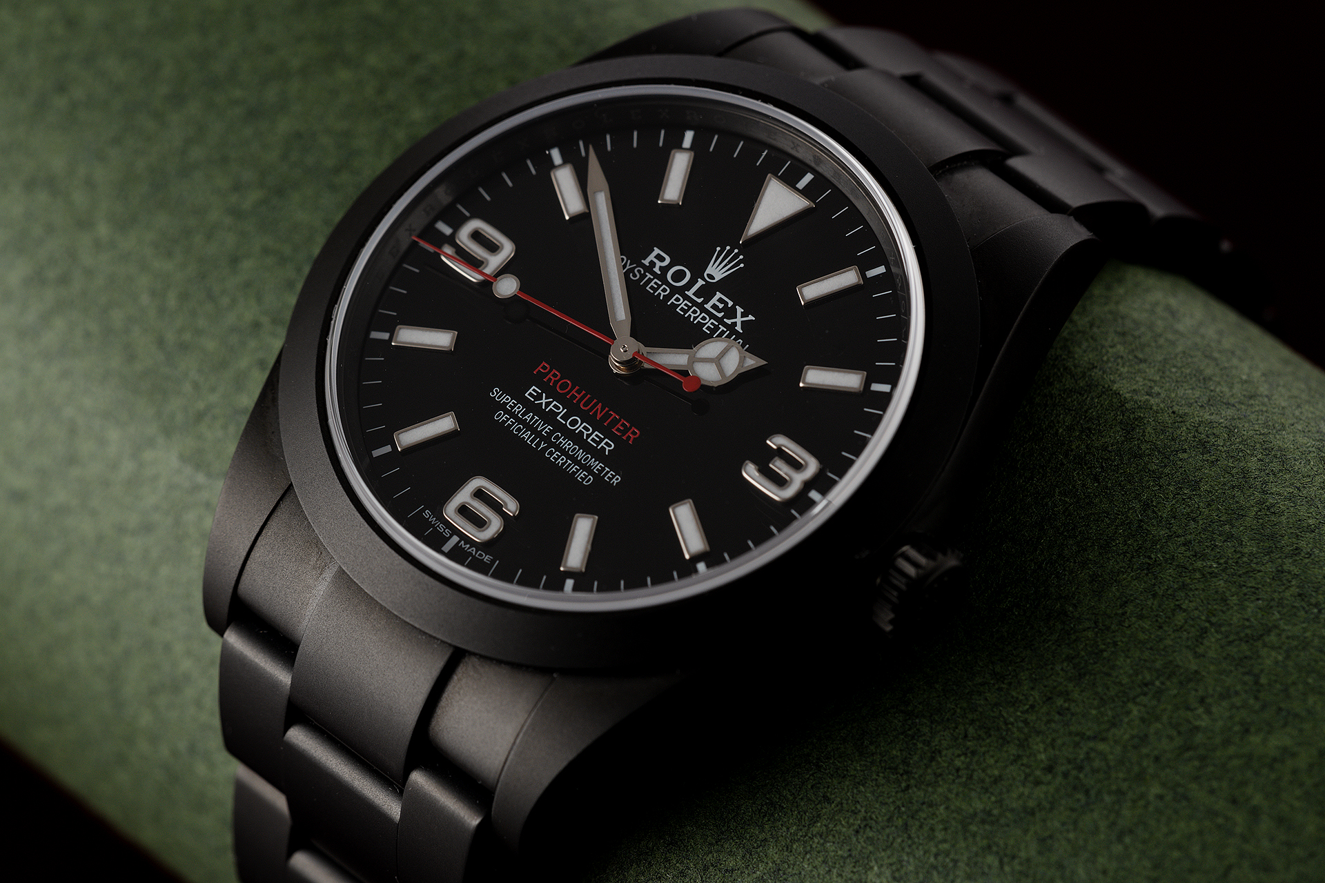 Pro Hunter Explorer Watches ref 214270 Brand New 'One of 100' The Watch Club