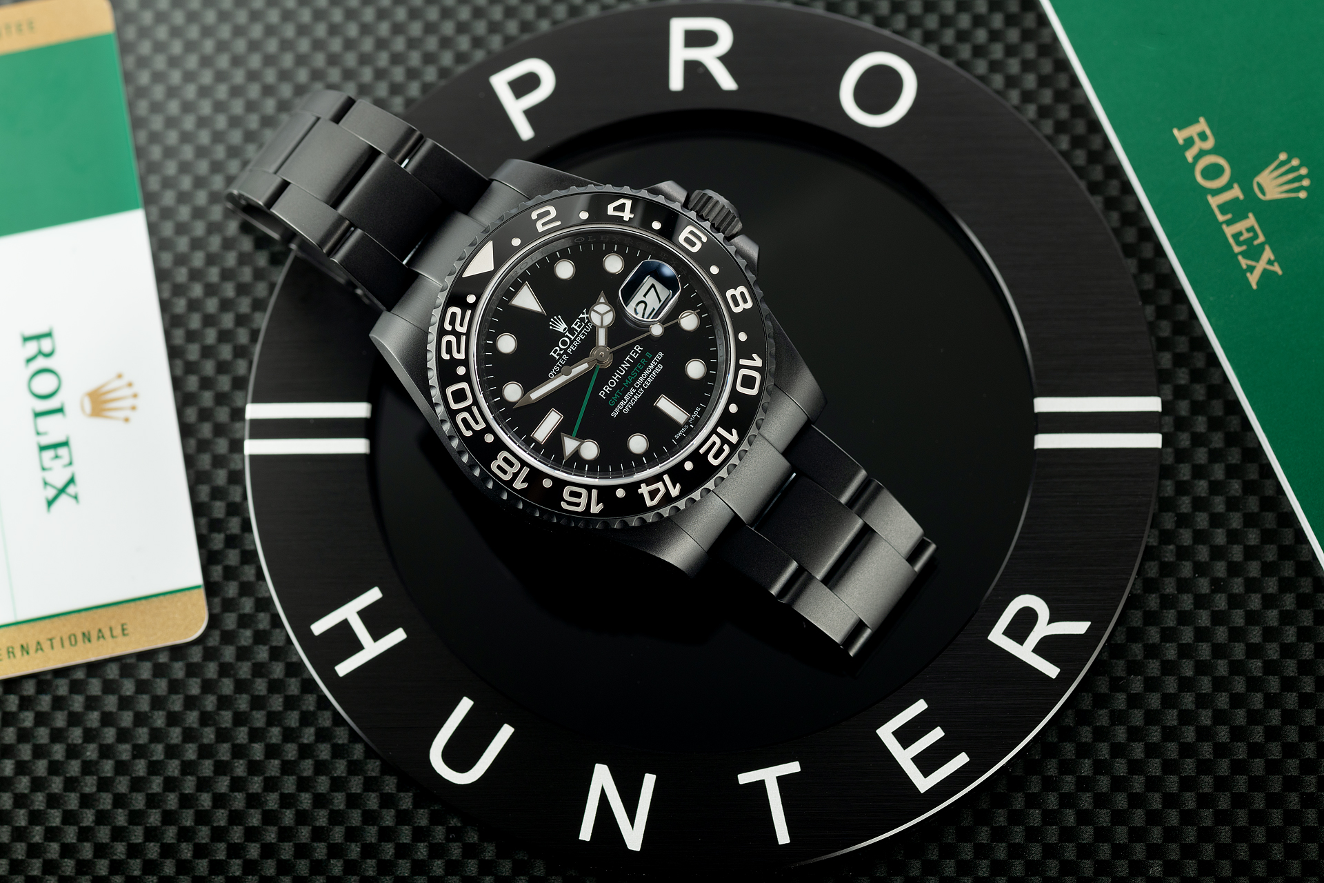 Pro Hunter GMT-Master II | ref 116710LN | Edition 'One of 100' | The Watch Club