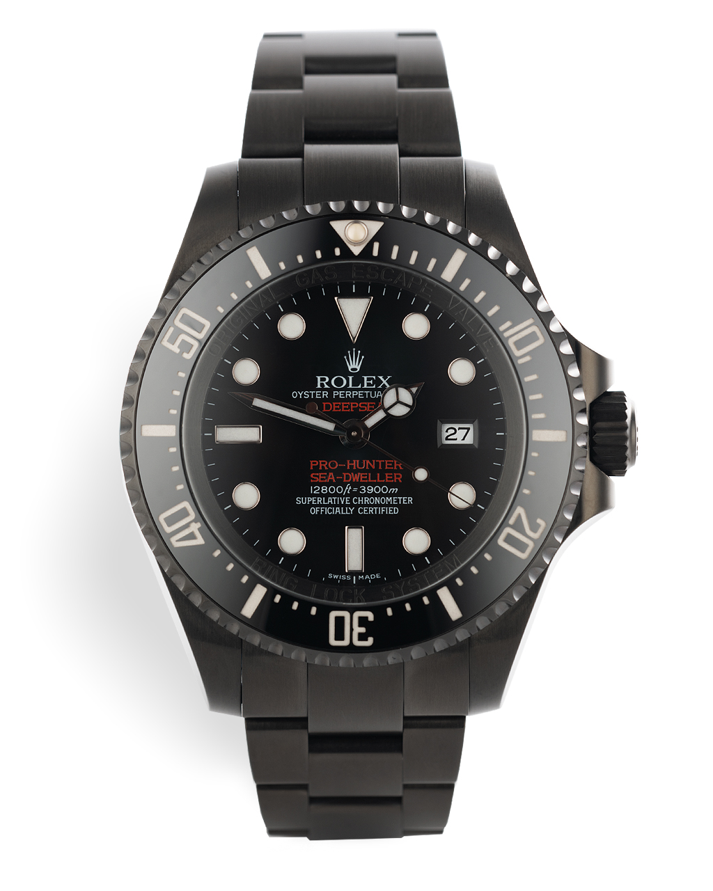rolex deepsea red