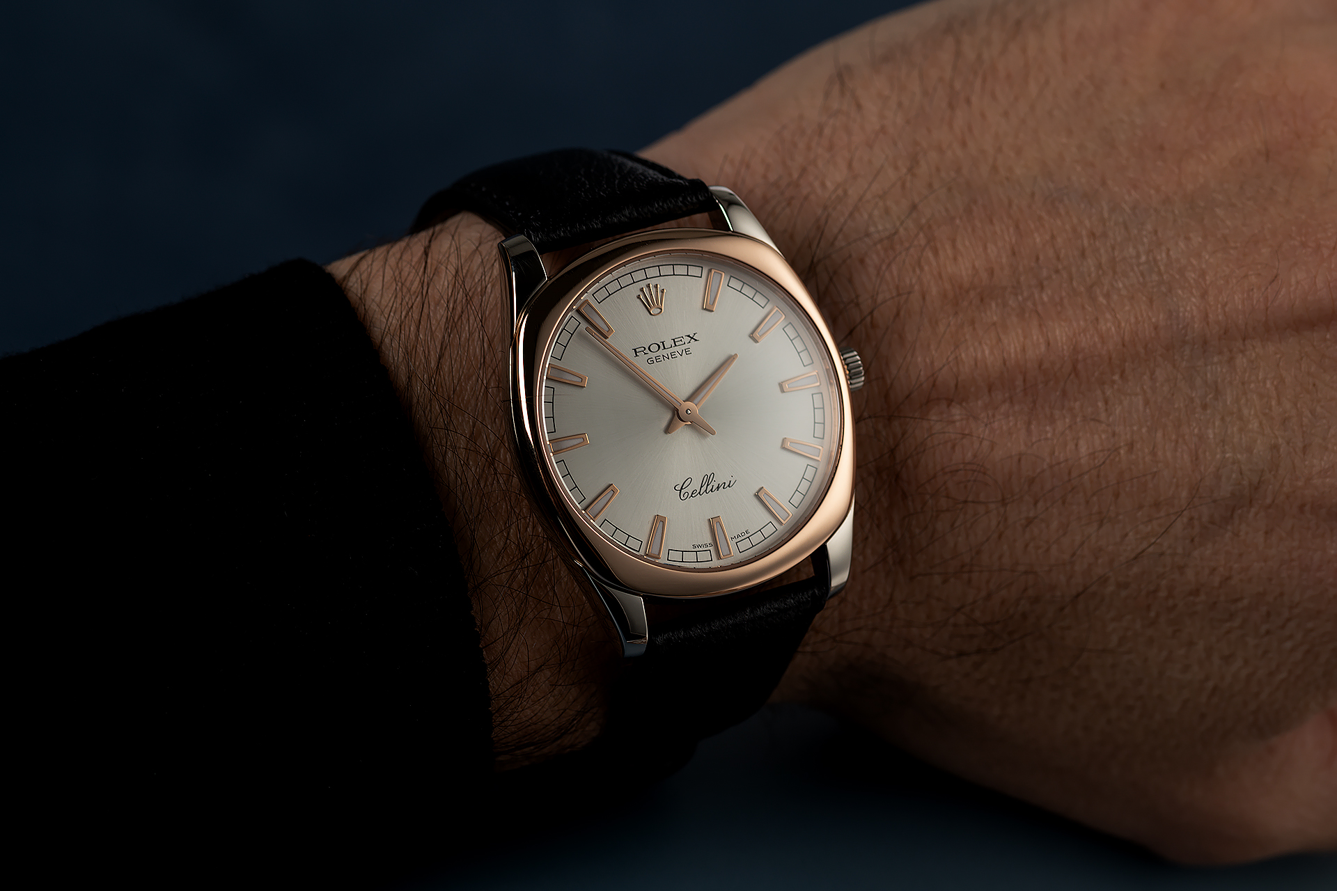 Rolex Cellini Watches | ref 4243/9 | 38mm XL 'Mechanical' | The Watch Club