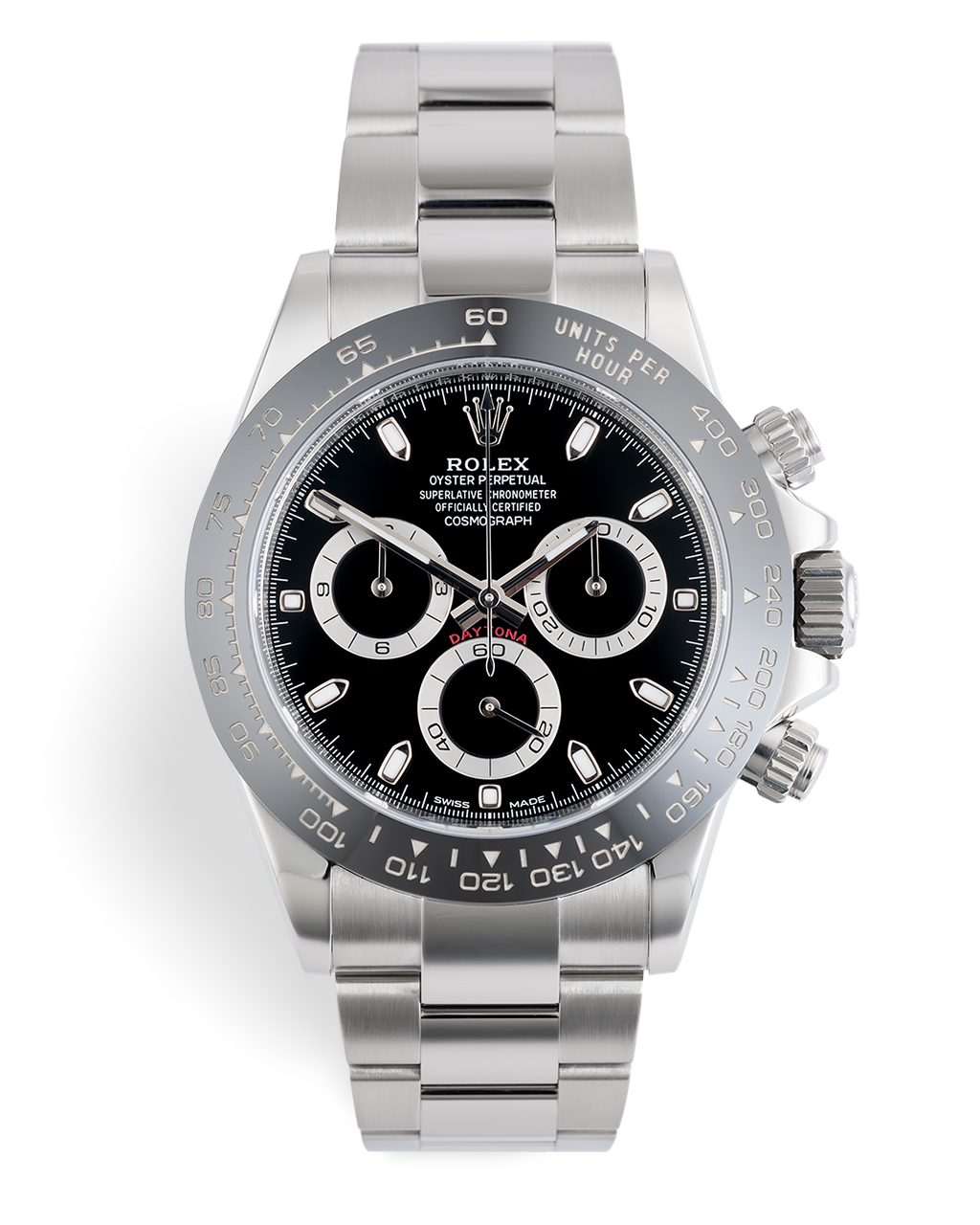 Watch Club Rolex Cosmograph Daytona Rolex Warranty To 2024 Ref 116500ln Year 2019 13724 Wb 