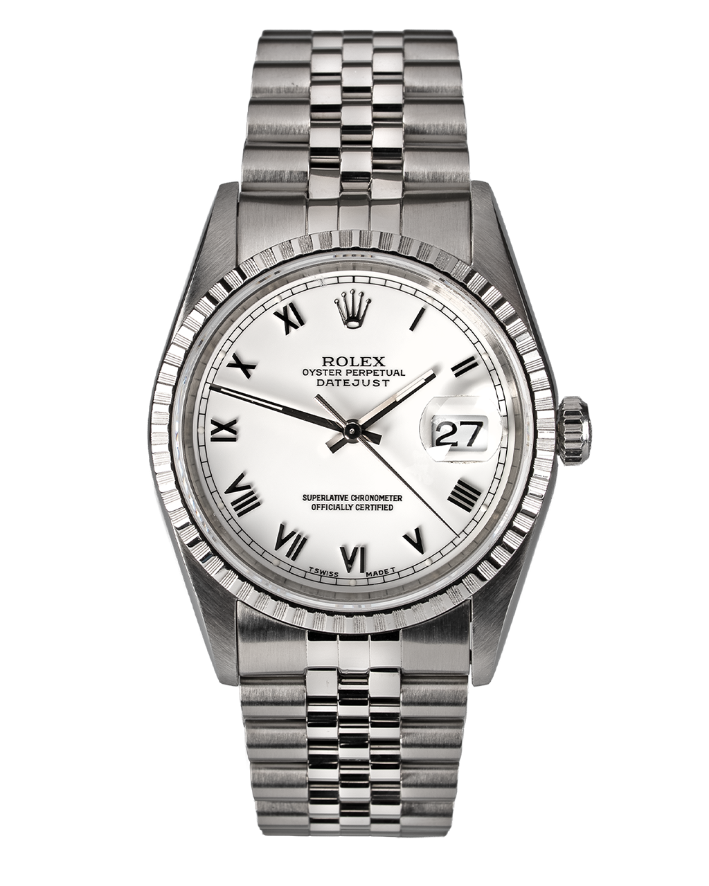 Rolex Datejust Watches | ref 16220 | 16220 - Engine Turned | The Watch Club