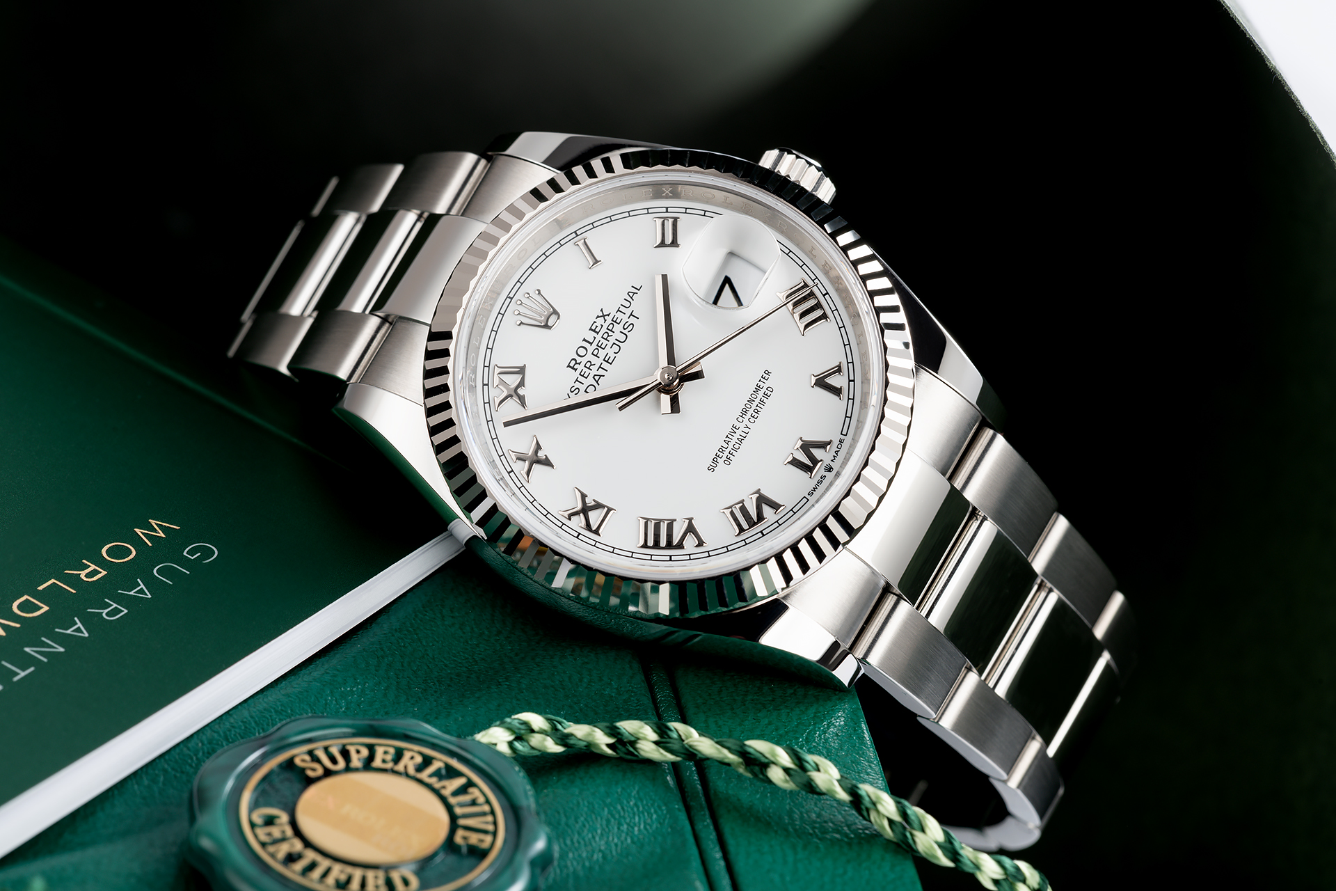 Rolex Datejust 36 Watches ref 126234 Rolex Warranty To 2024 The