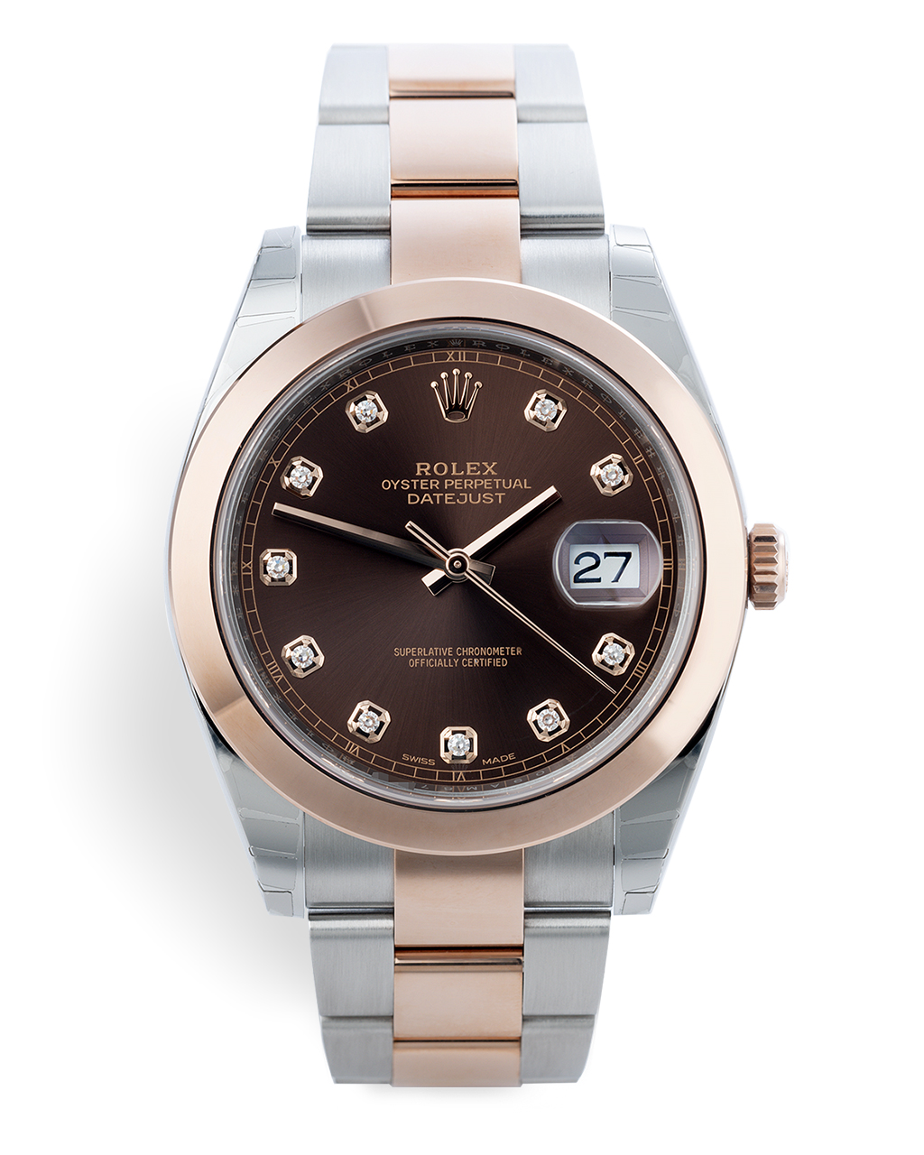 chocolate datejust 41