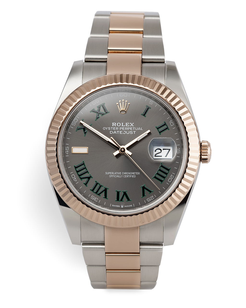 rolex datejust 41 everose