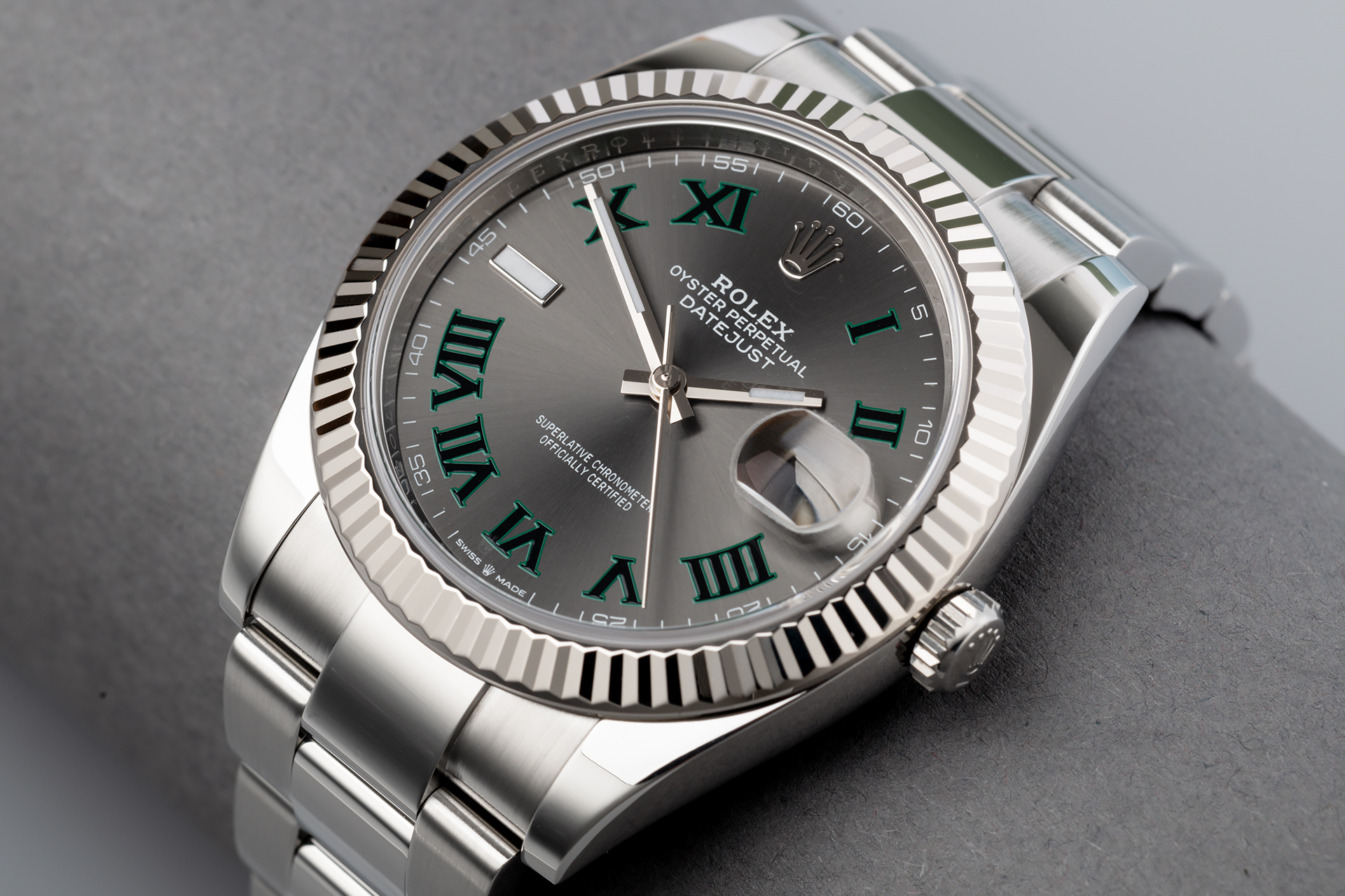rolex datejust 41 white