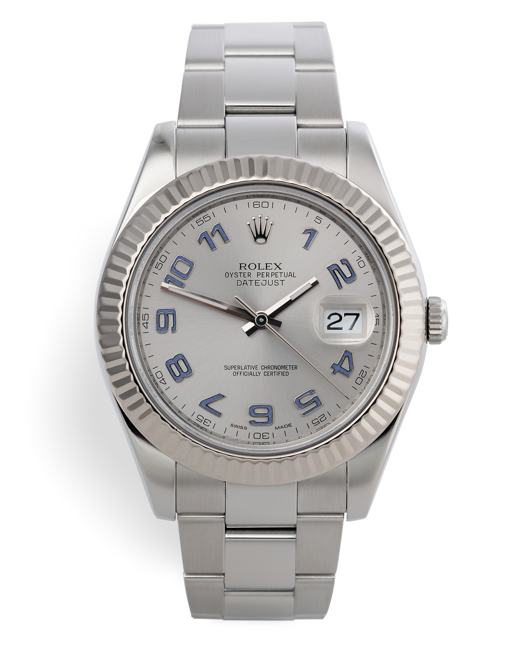 rolex datejust white gold