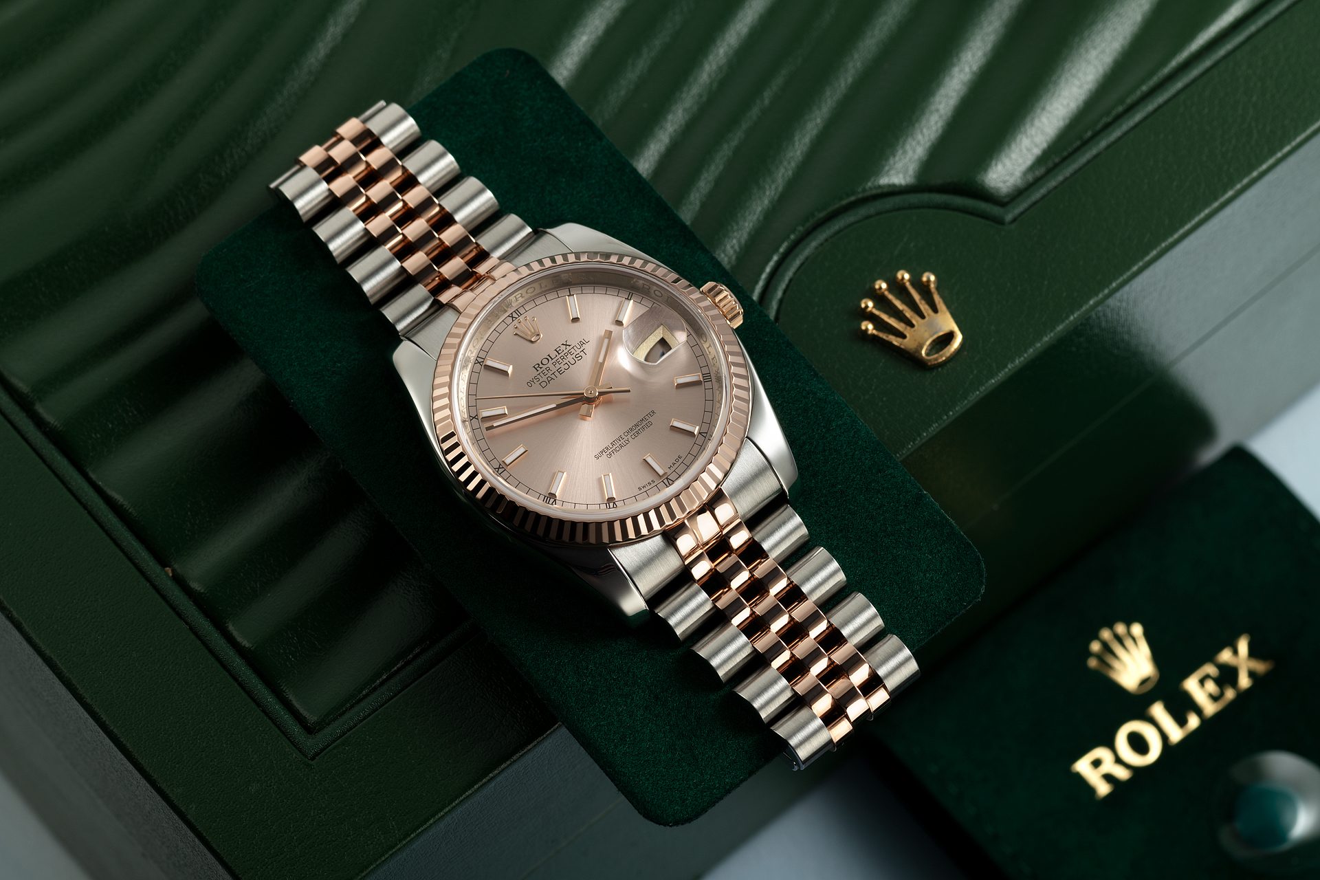 Rolex Datejust Watches ref 116231 Rose Gold & Steel 