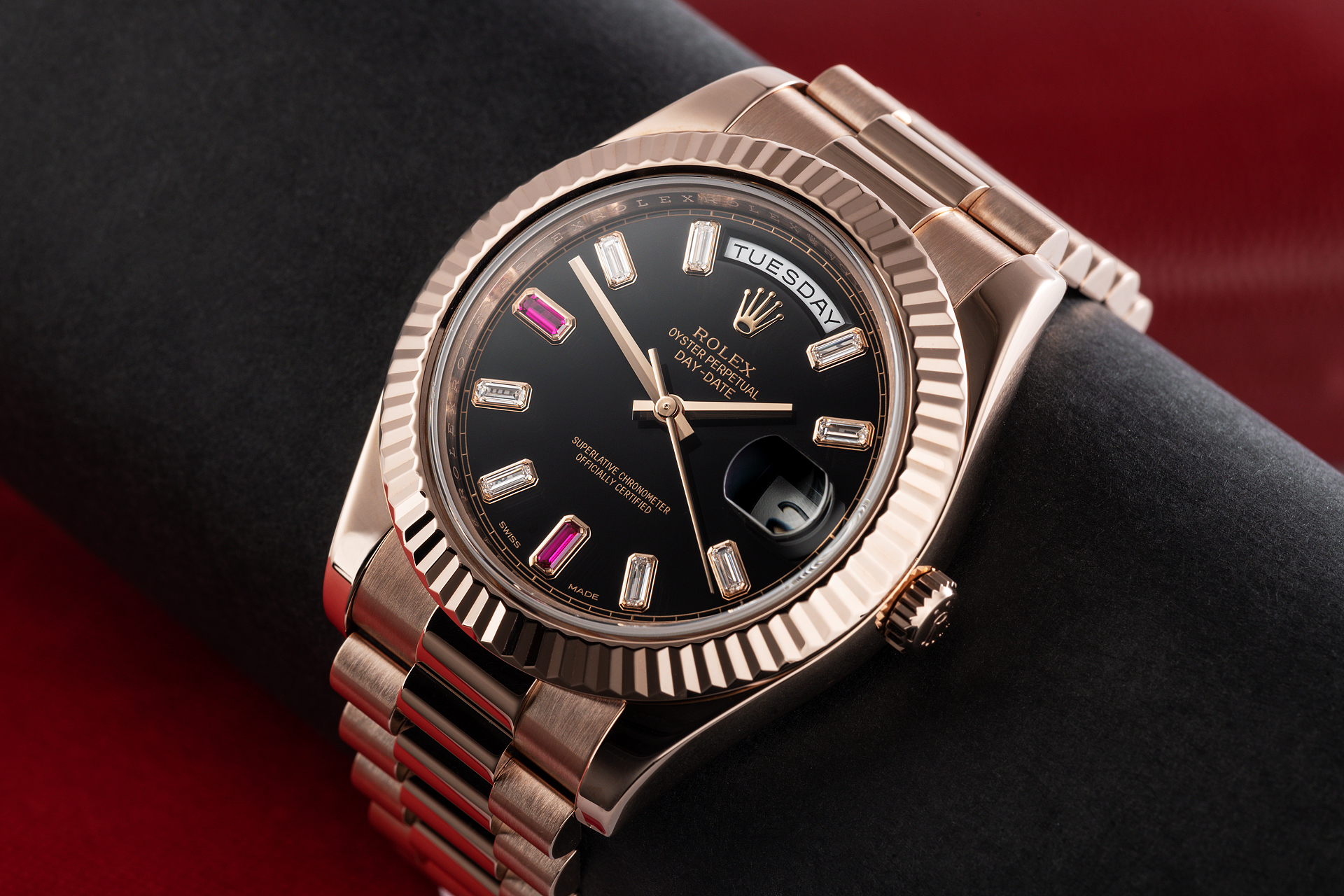 Rolex Day-Date 41 Rose Gold Watch 218235