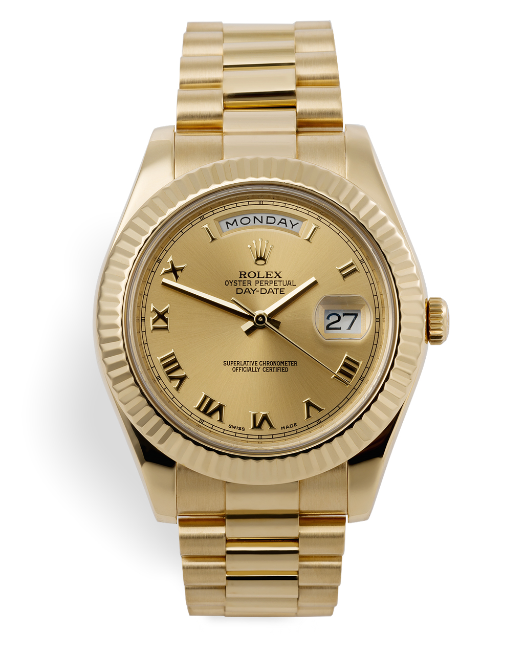 rolex day date 41 gold
