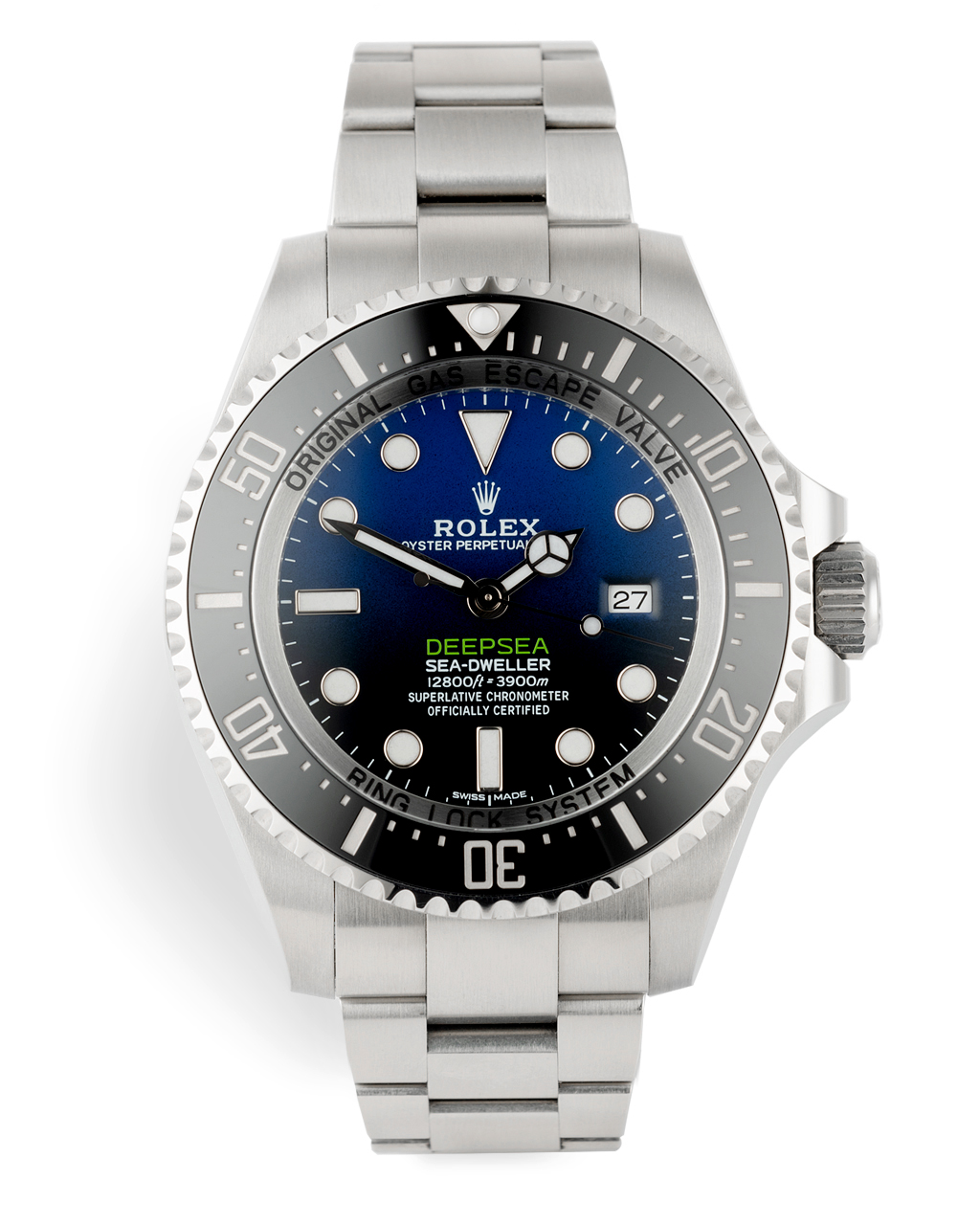 rolex deep sea blue 2018