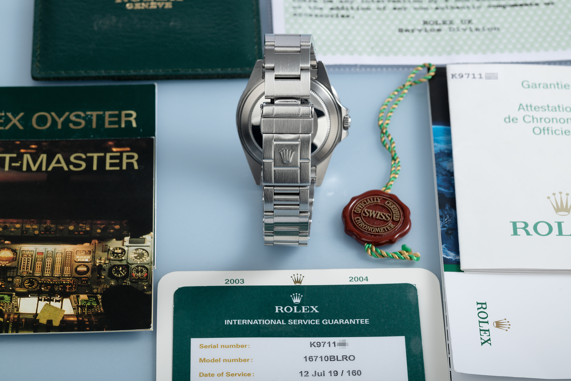 ROLEX GMT-MASTER 'FLYING ACROSS THE TIME ZONES' LUEL MAGAZINE SEPT.201 –  NOSTIME