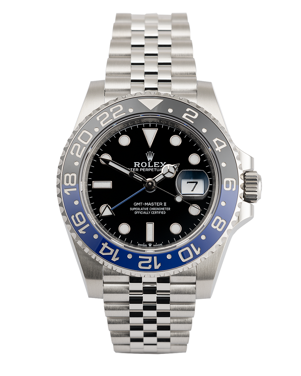 Rolex GMTMaster II Watches ref 126710BLNR Rolex Warranty to 2027