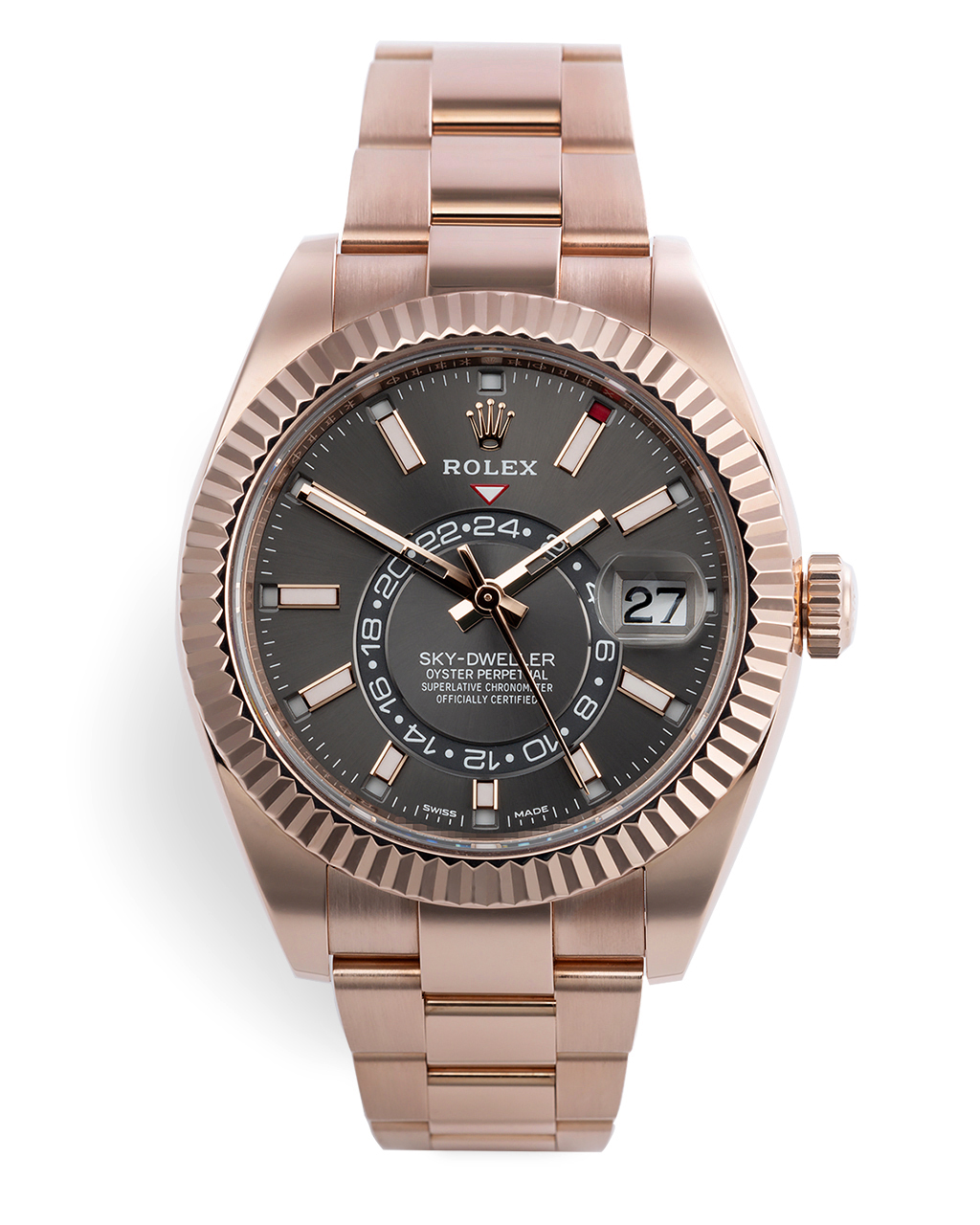 Rolex Sky Dweller Watches Ref 326935 Everose Gold Full Set The Rolex Sky Dweller Watches Ref 326935 Everose Gold Full Set The