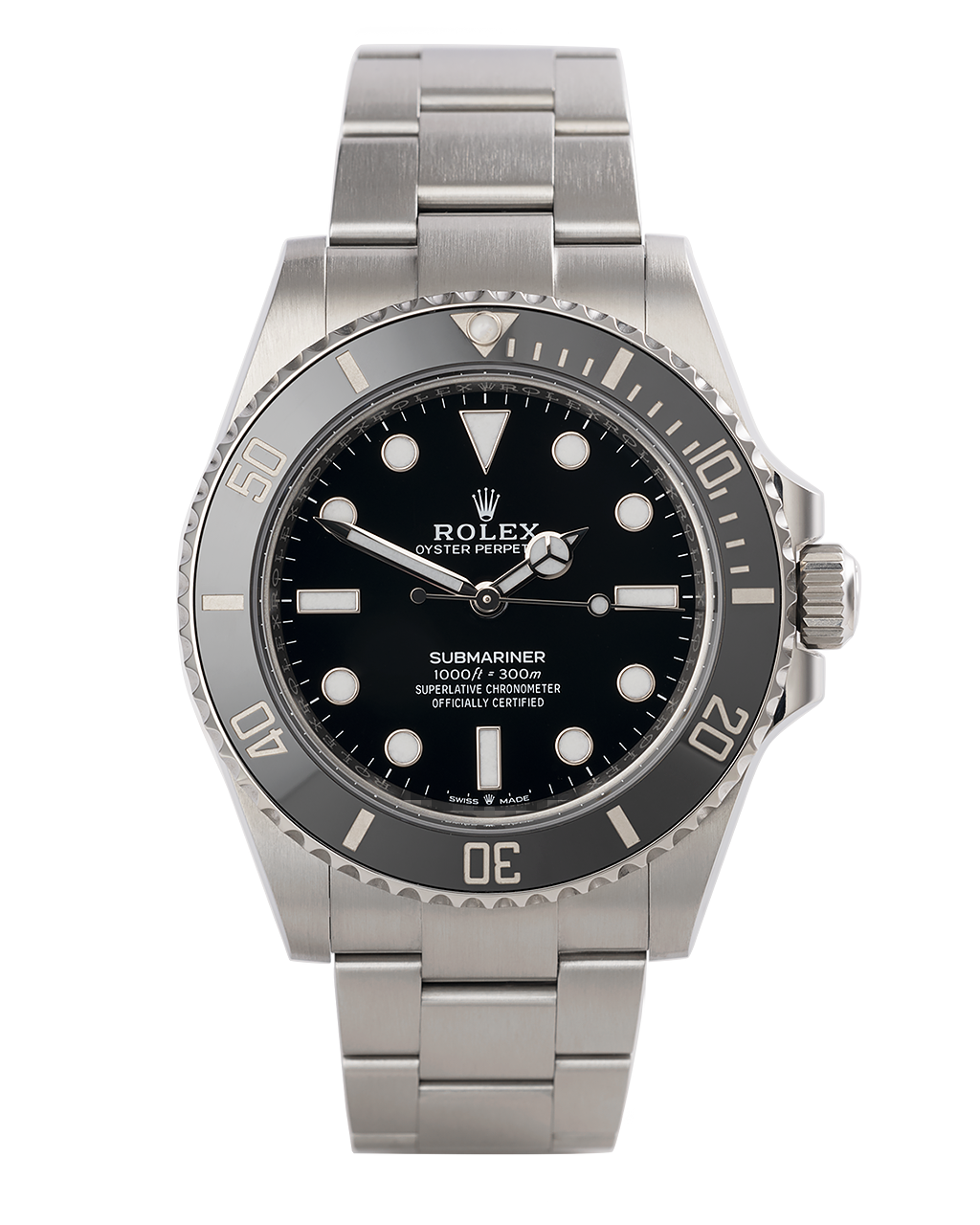 Rolex Submariner Watches ref 124060 124060 Rolex Warranty to 2027