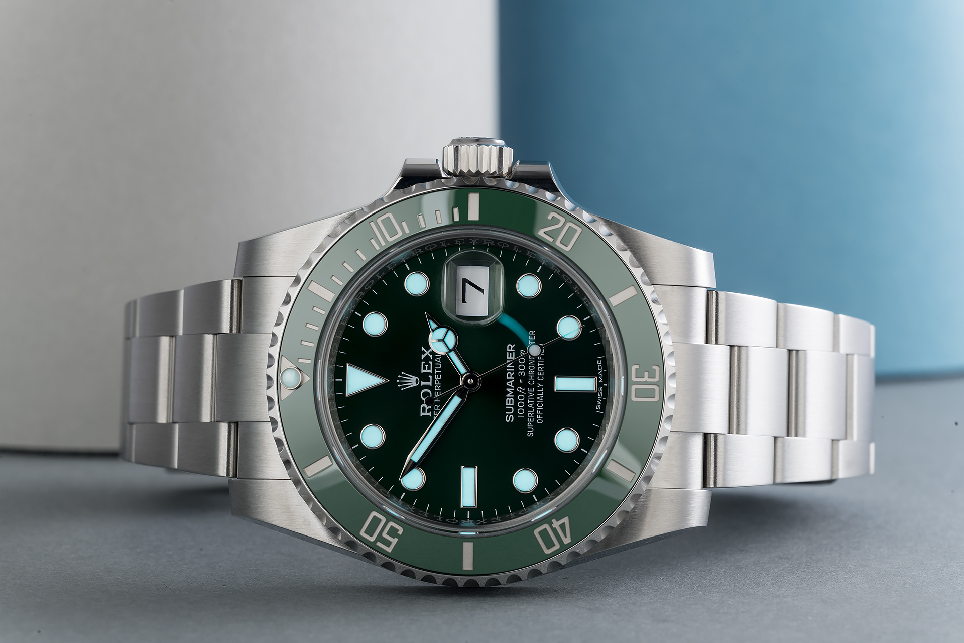 Rolex Submariner Date 116610LV Hulk – CHRONONATION