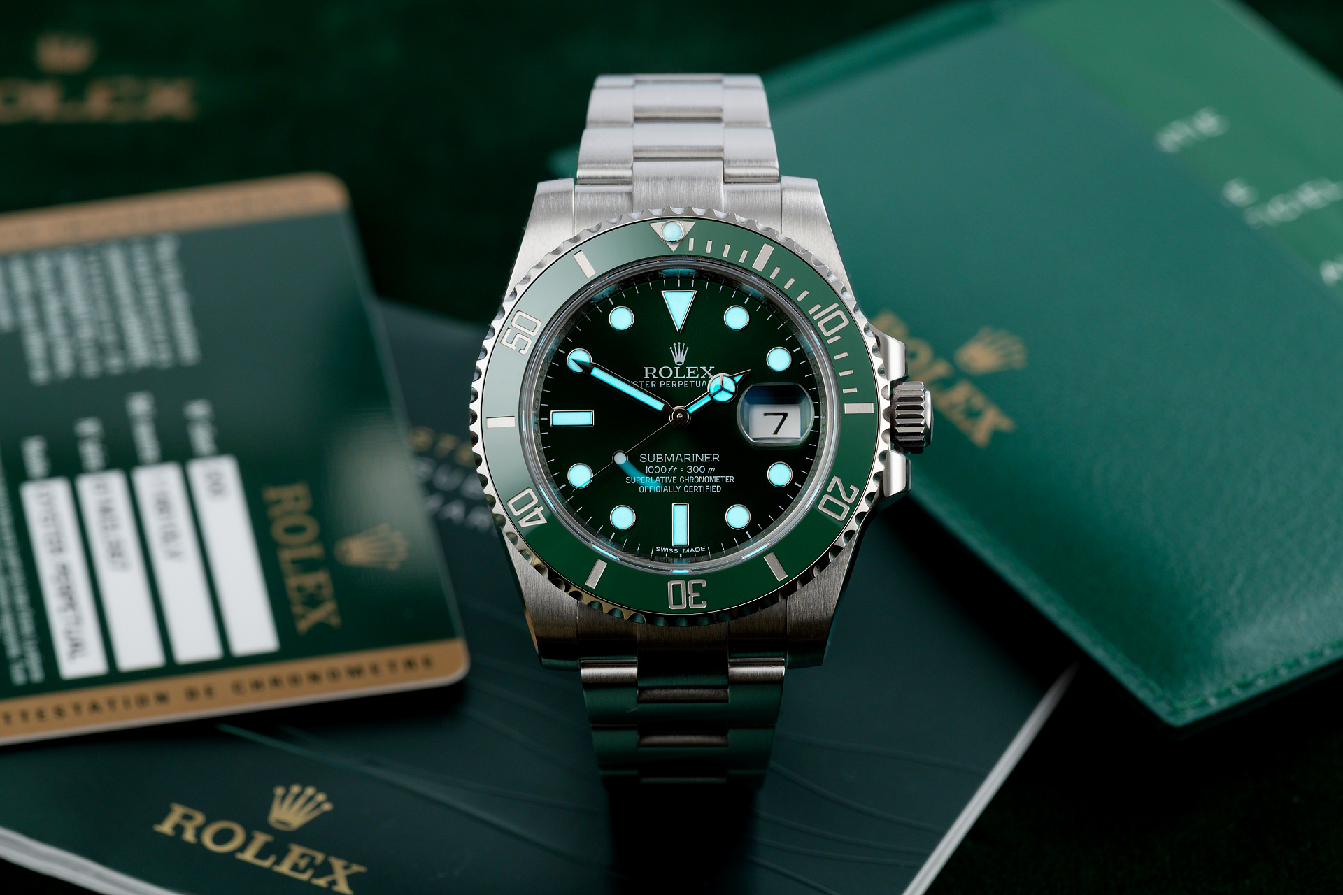 rolex submariner hulk