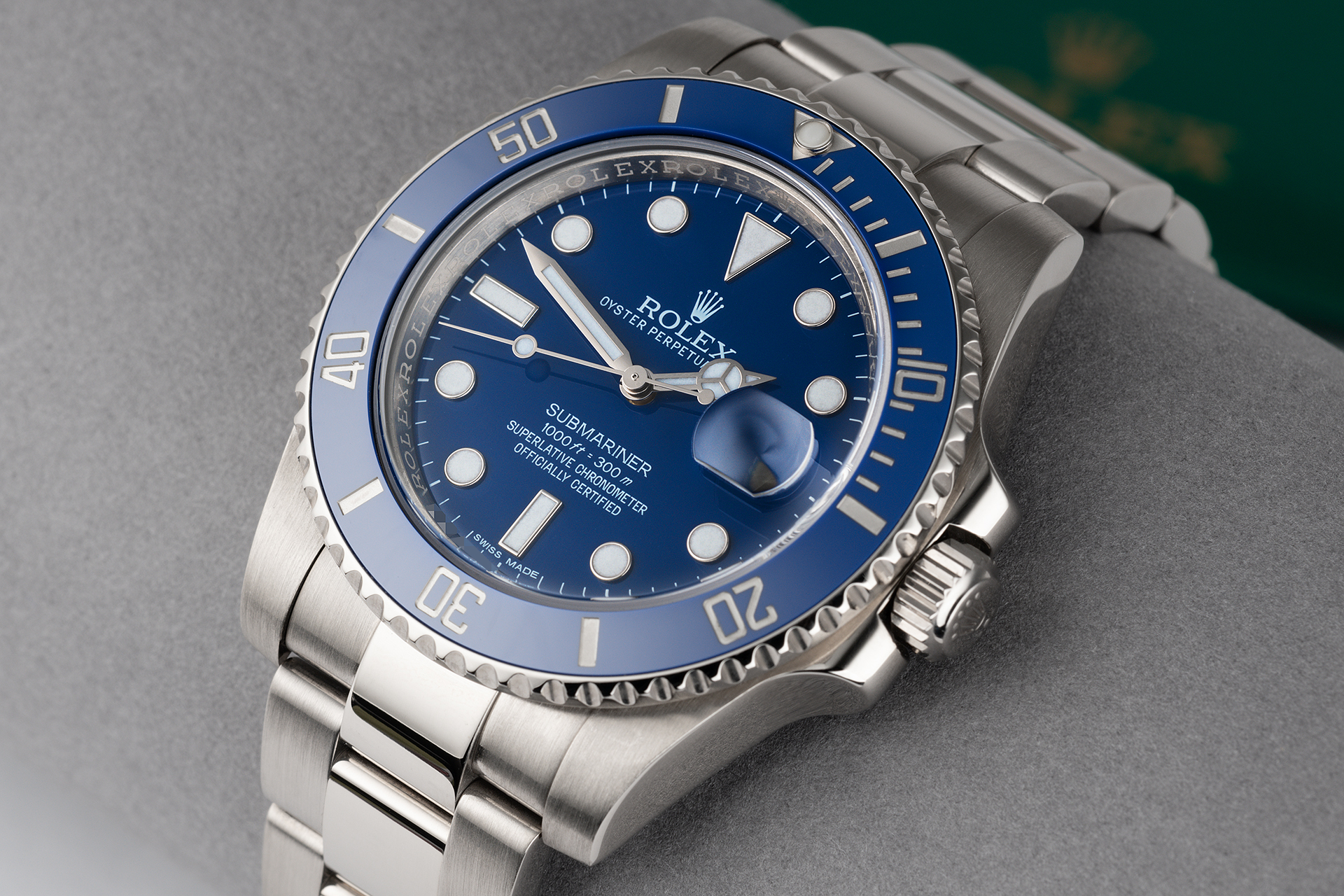 Rolex Submariner Date Watches Ref 116619LB Box Certificate The 