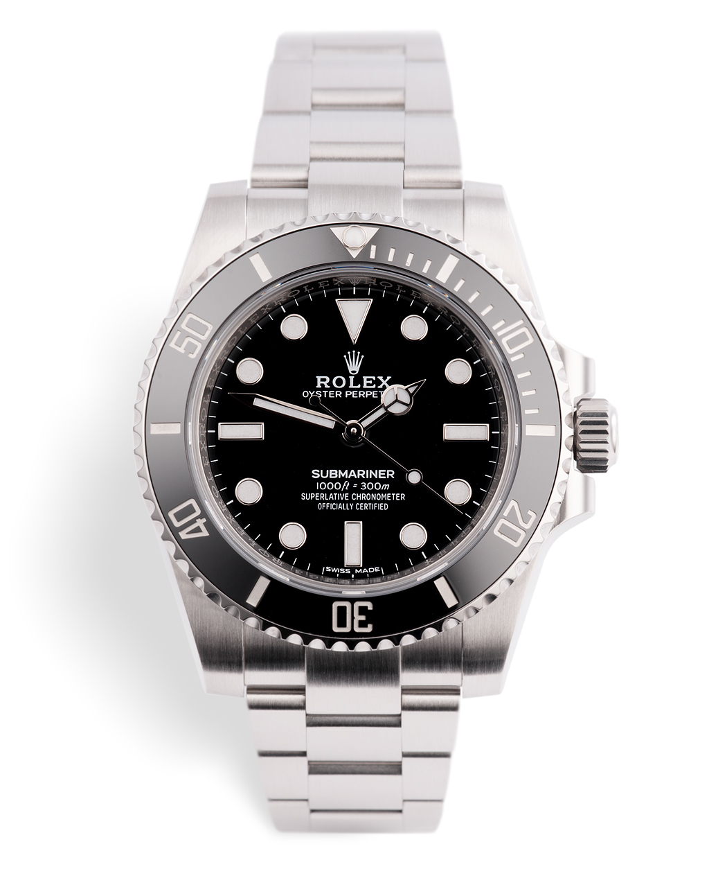 Rolex Submariner Watches ref 114060 Rolex Warranty to 2024 The