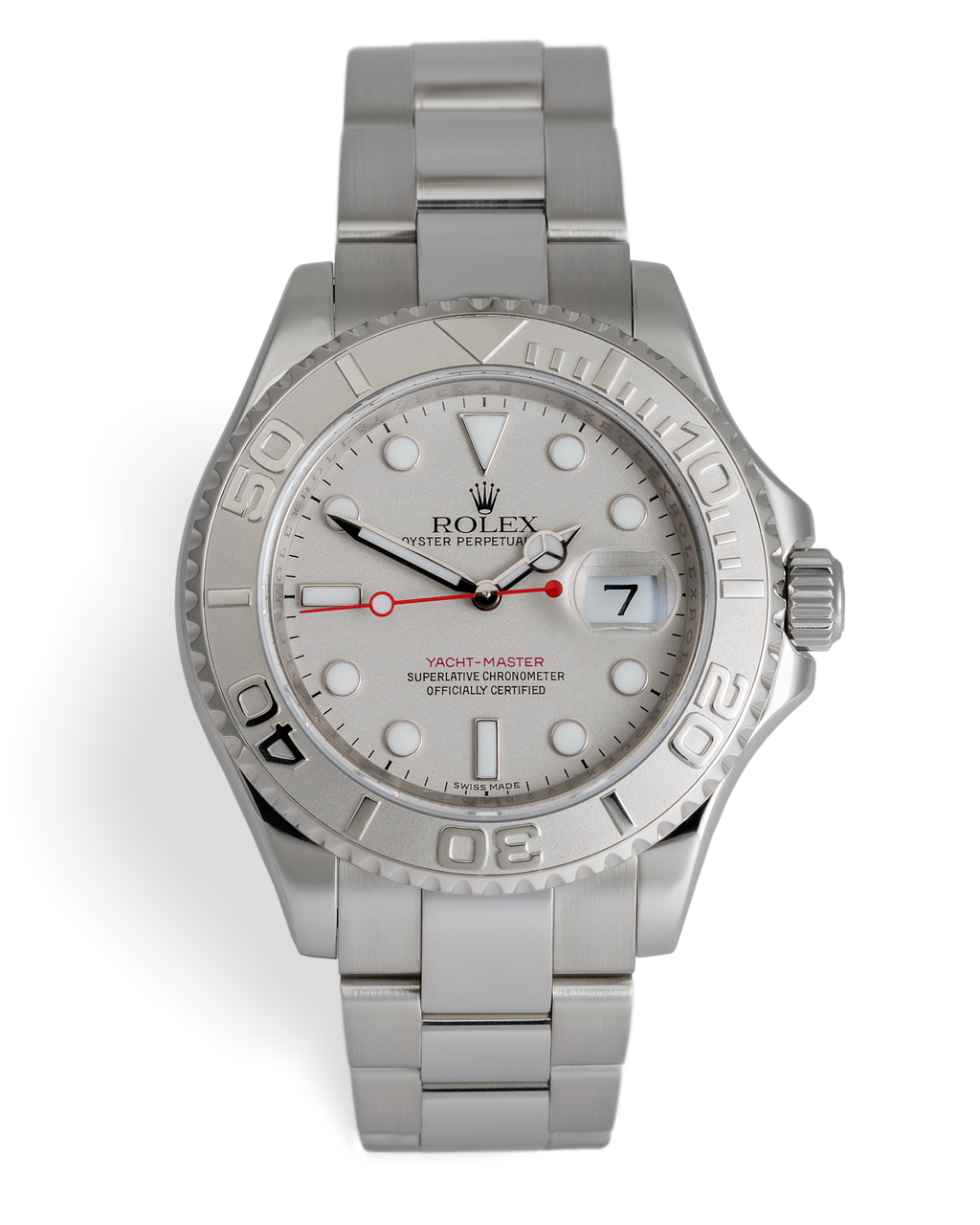 rolex yachtmaster platinum bezel