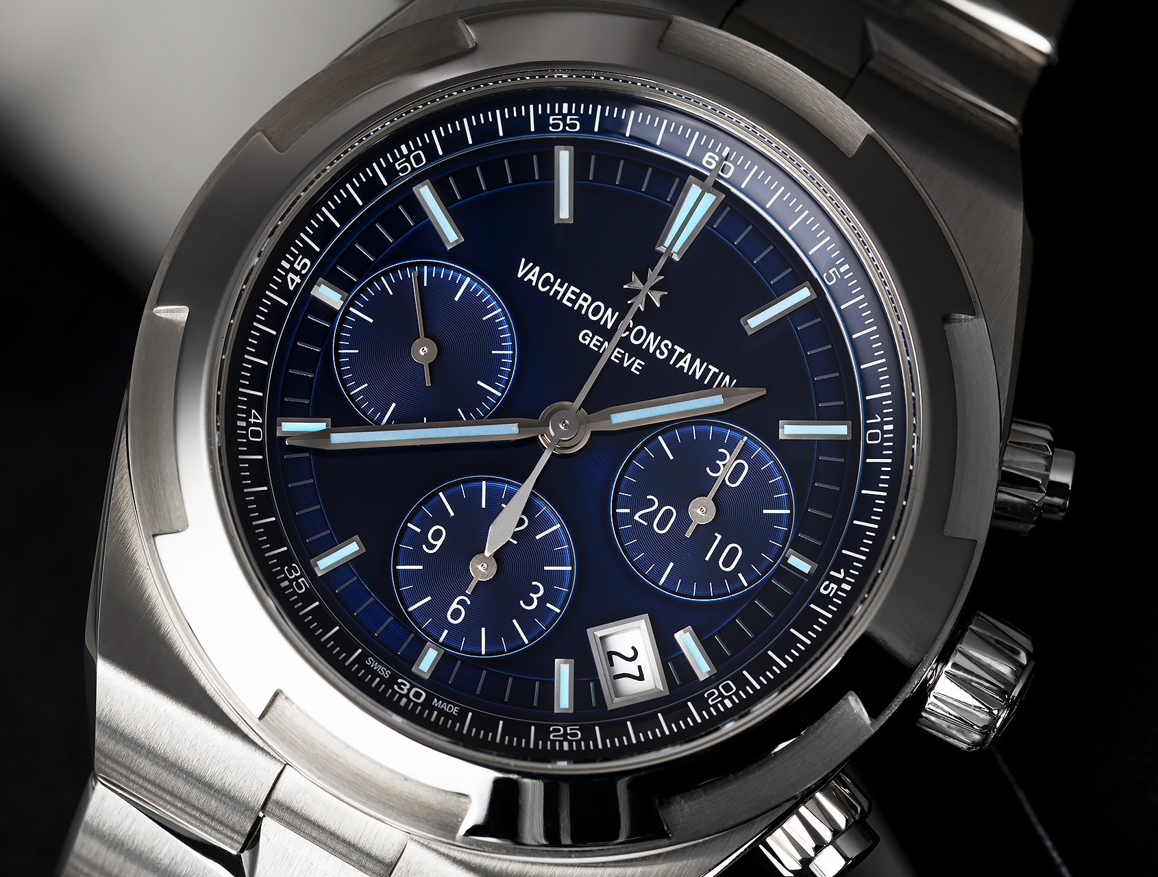 Vacheron Constantin 42.50mm Overseas Chronograph Automatic Blue